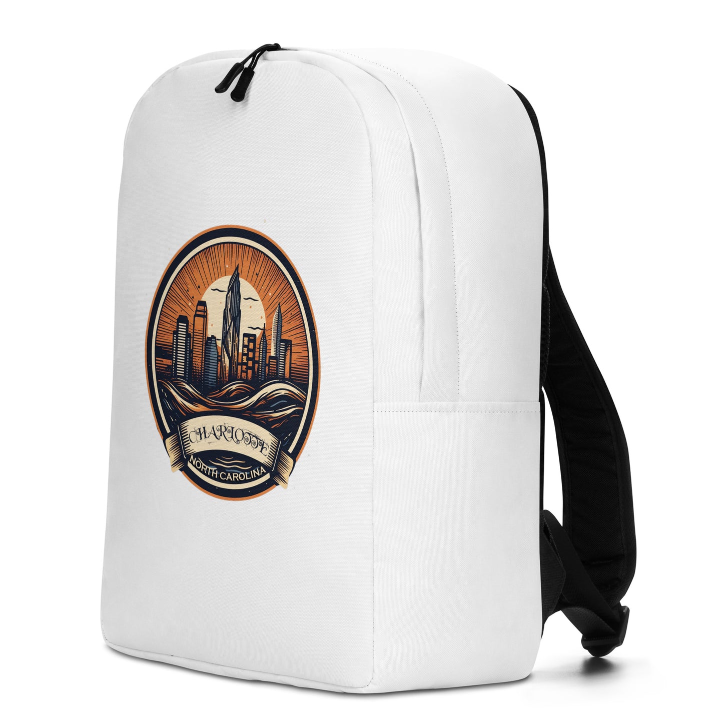 Charlotte North Carolina Souvenir Minimalist Backpack