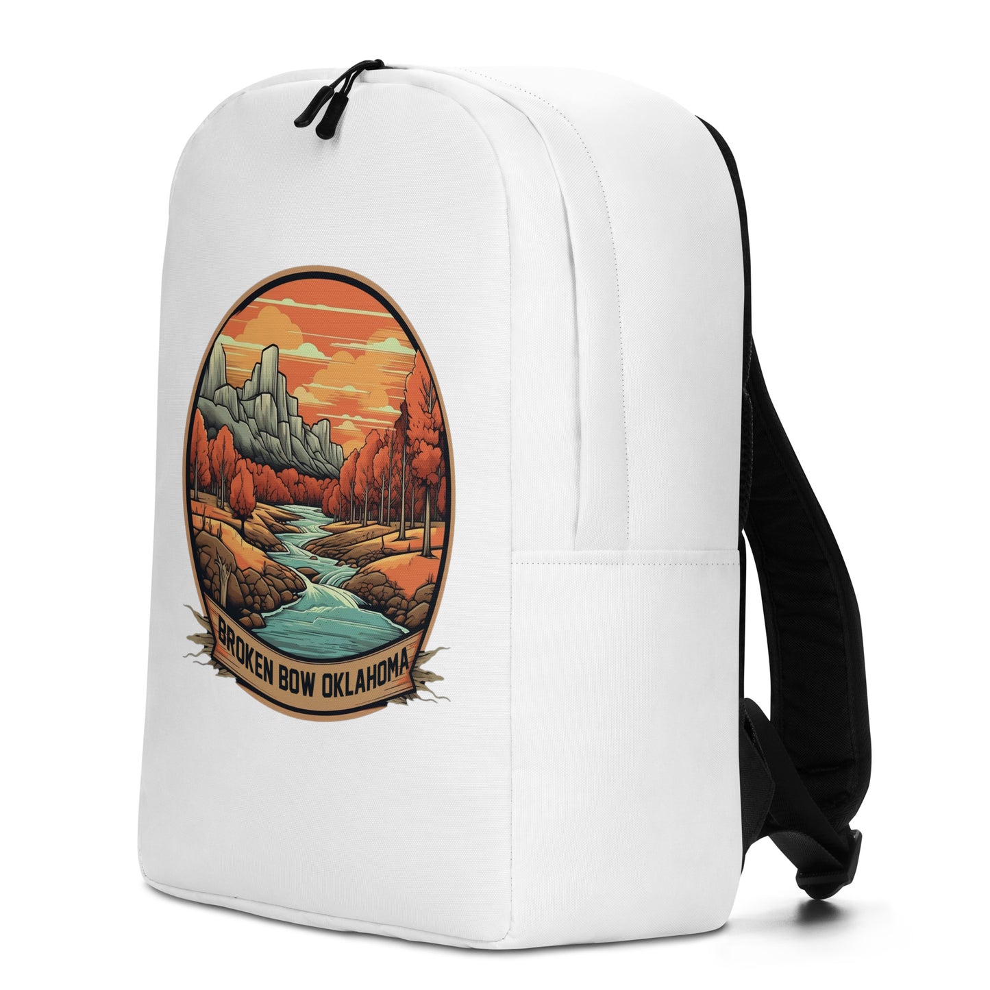 Broken Bow Oklahoma Souvenir Minimalist Backpack