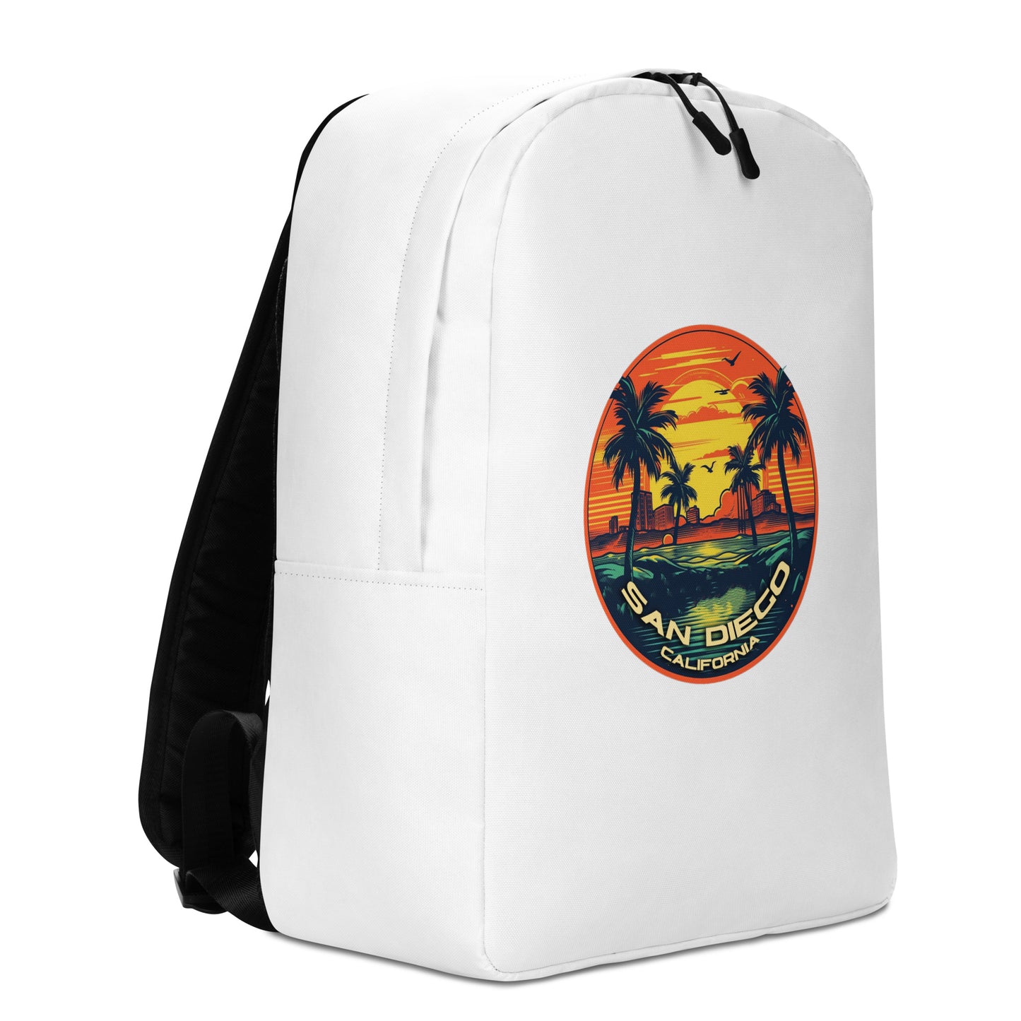 San Diego California Souvenir Minimalist Backpack