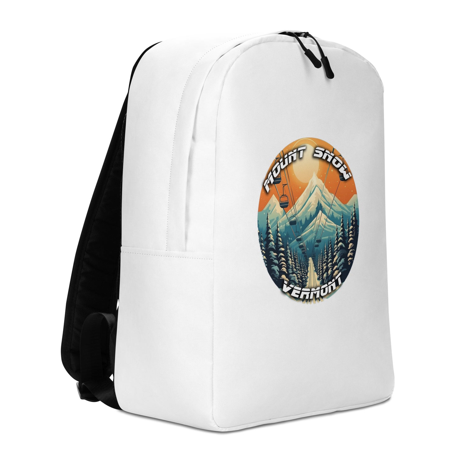 Mount Snow Vermont Souvenir Minimalist Backpack