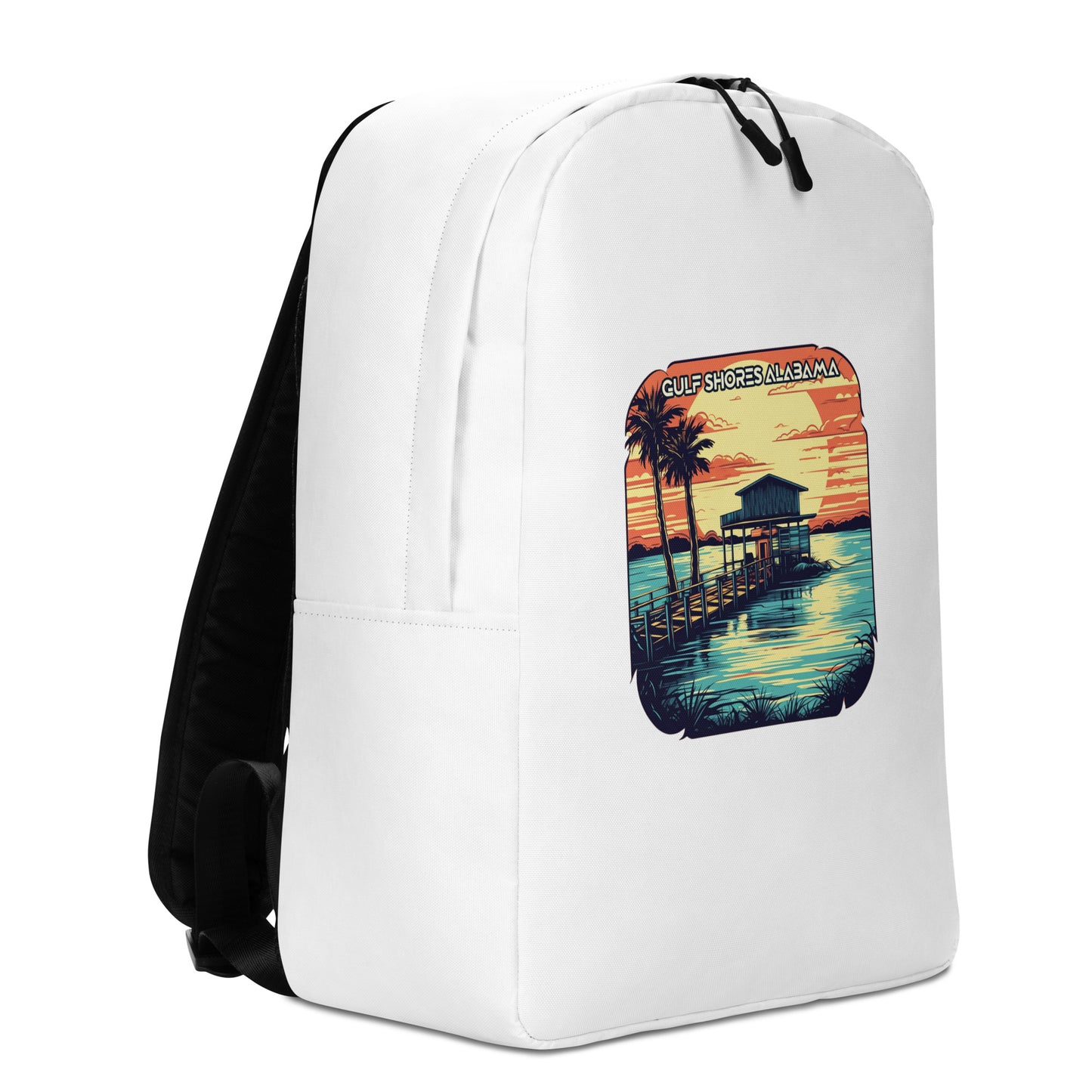 Gulf Shores Alabama Souvenir Minimalist Backpack