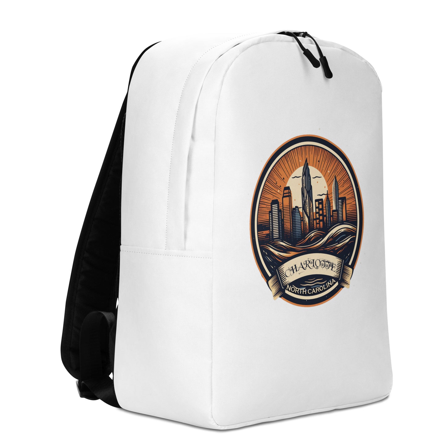 Charlotte North Carolina Souvenir Minimalist Backpack