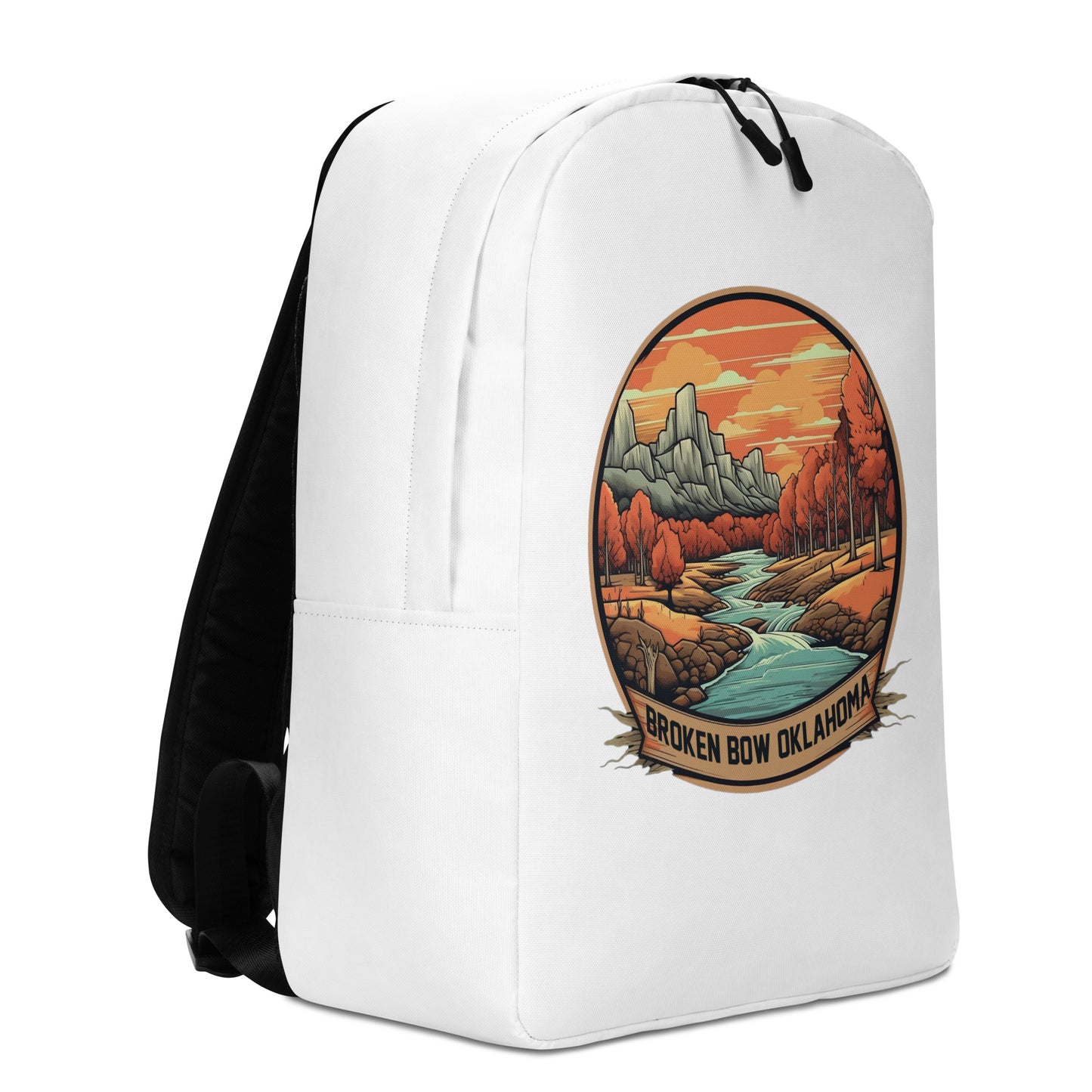 Broken Bow Oklahoma Souvenir Minimalist Backpack