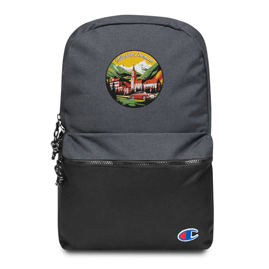 Telluride Colorado Souvenir Embroidered Champion Backpack