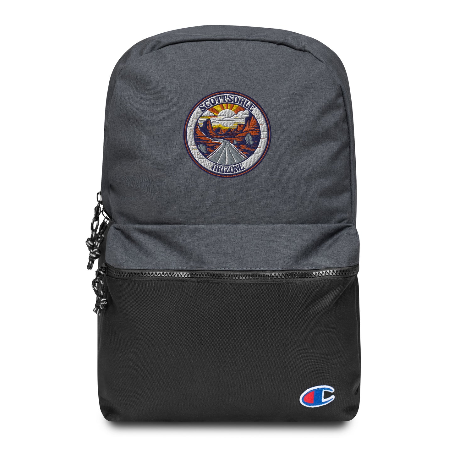 Scottsdale Arizona Souvenir Embroidered Champion Backpack