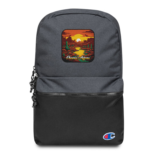 Phoenix Arizona Souvenir Embroidered Champion Backpack