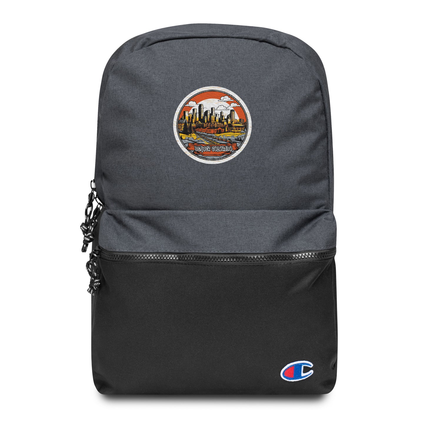 Denver Colorado Souvenir Embroidered Champion Backpack