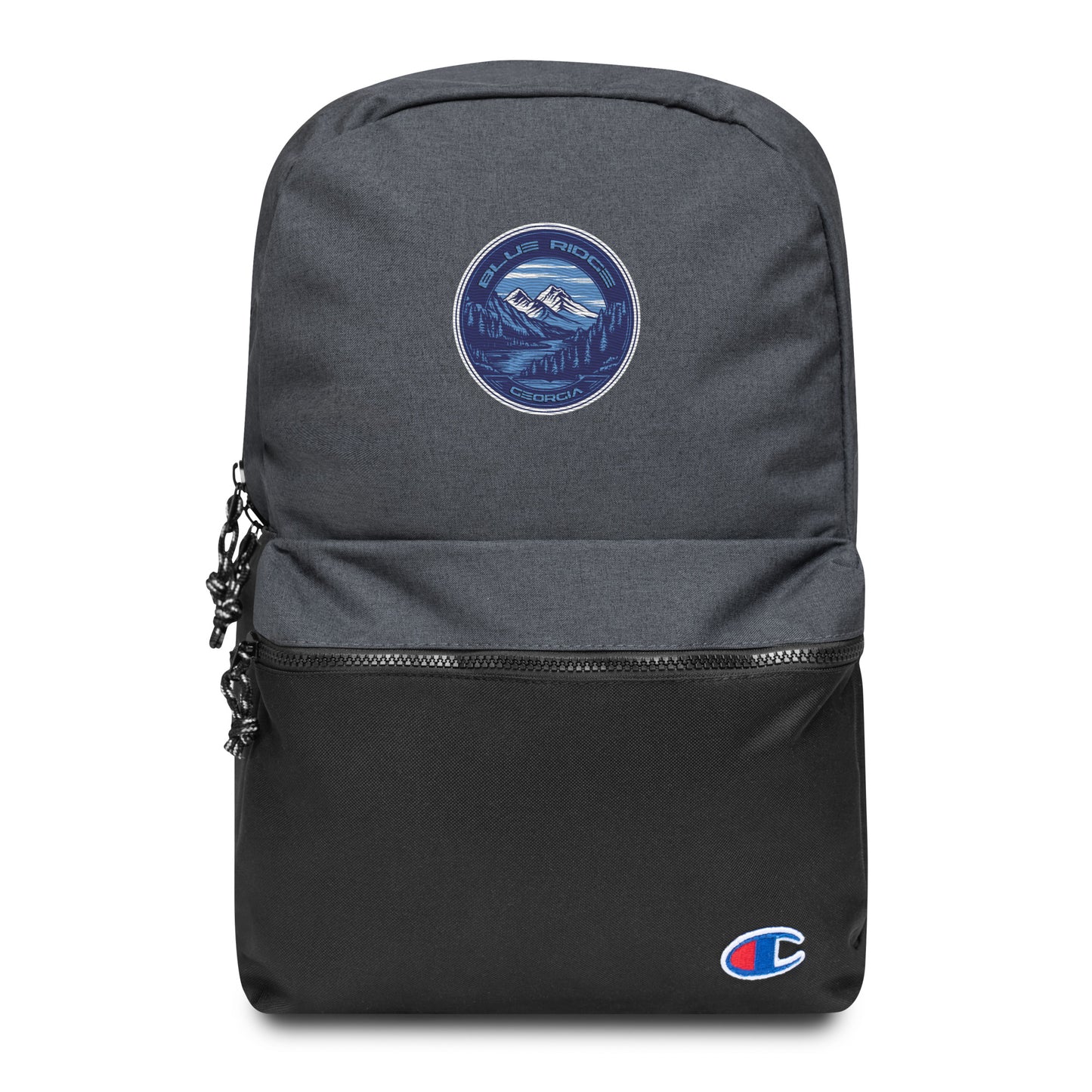 Blue Ridge Georgia Souvenir Embroidered Champion Backpack