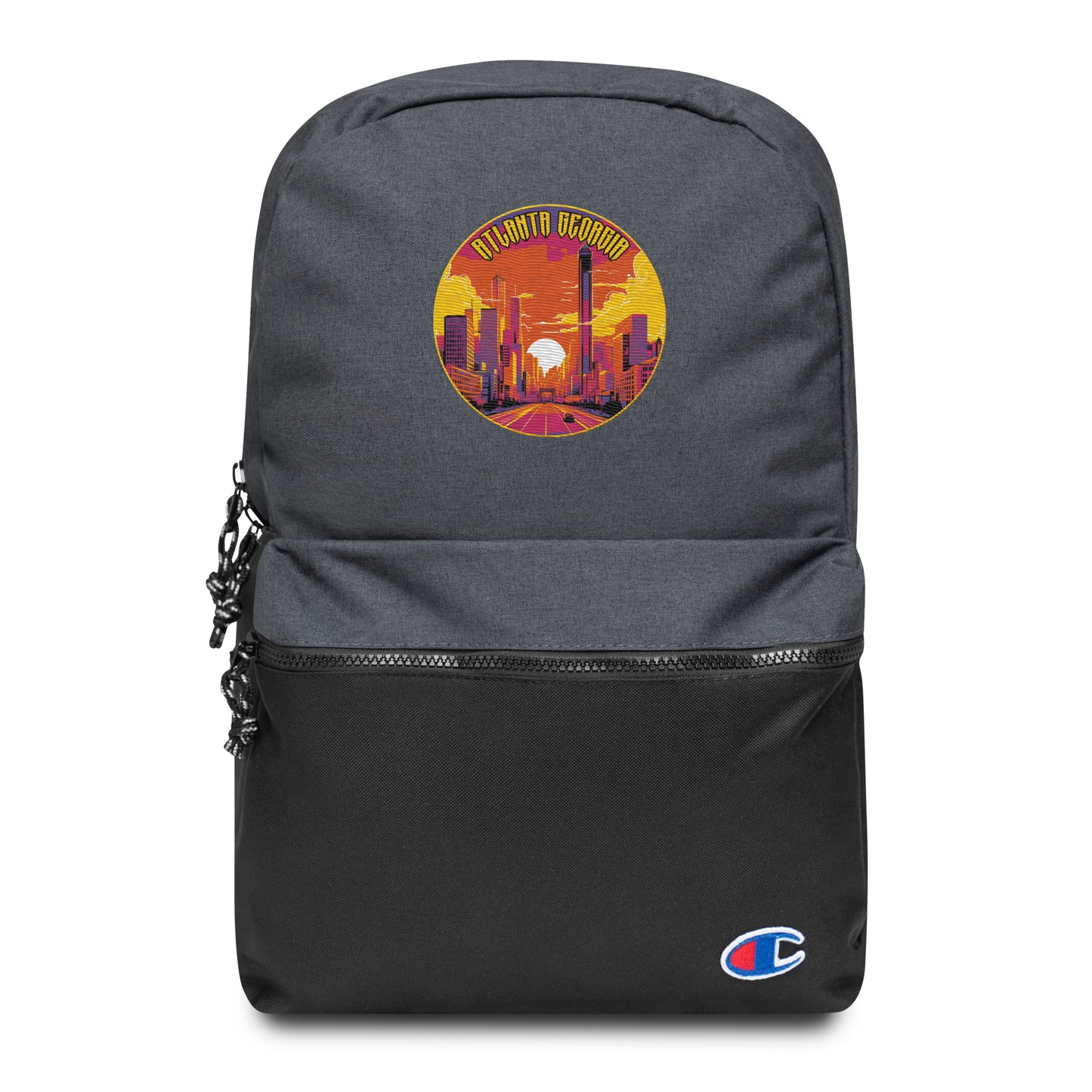 Atlanta Georgia Souvenir Embroidered Champion Backpack