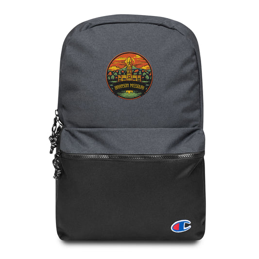 Branson Missouri Souvenir Embroidered Champion Backpack