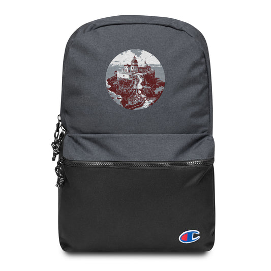 San Juan Puerto Rico Souvenir Embroidered Champion Backpack