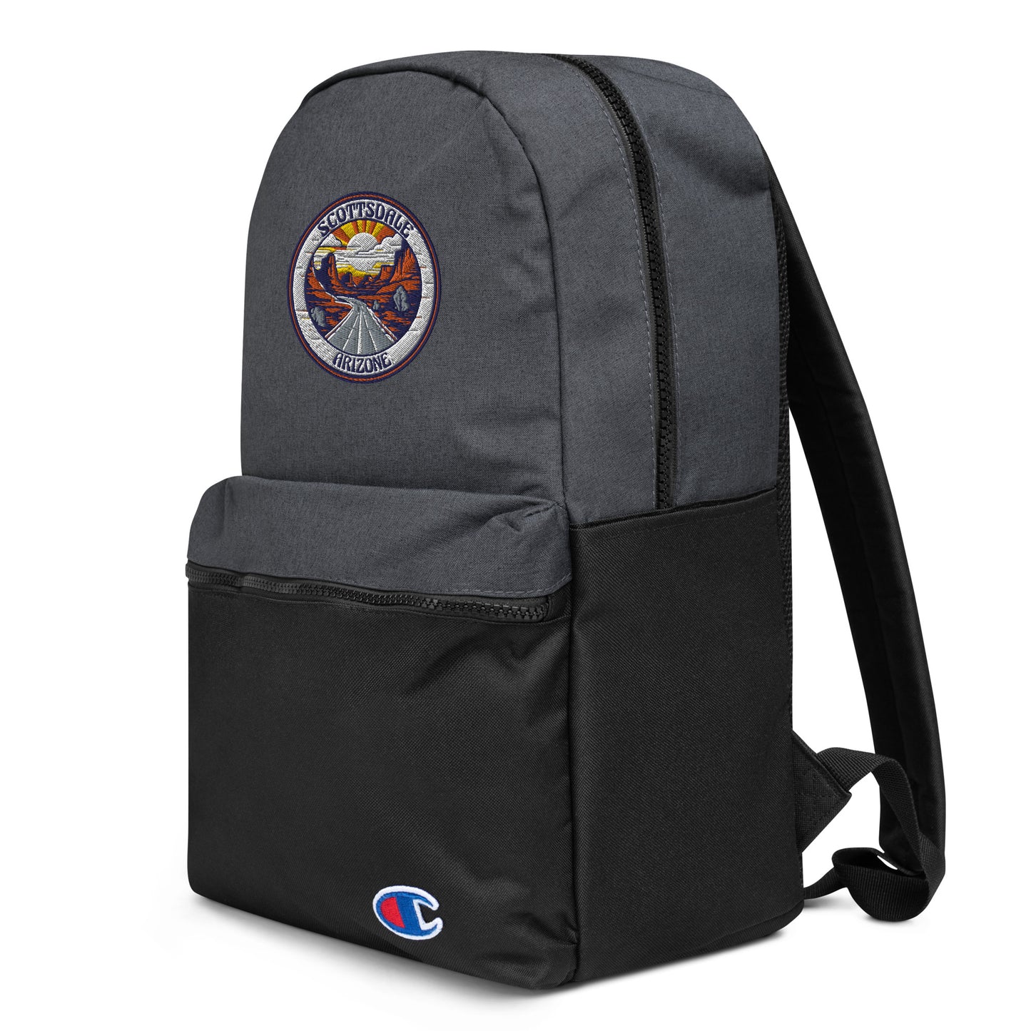 Scottsdale Arizona Souvenir Embroidered Champion Backpack