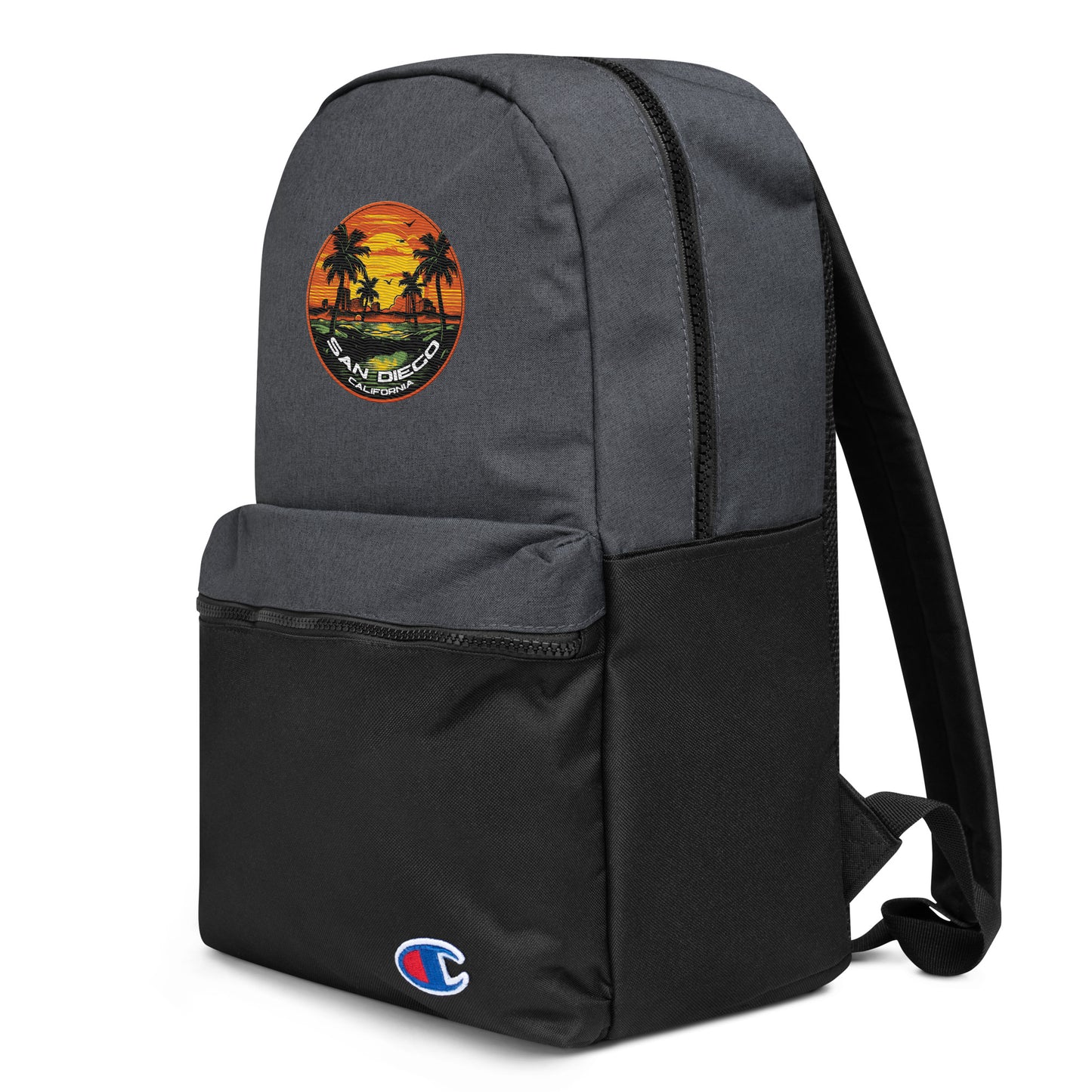 San Diego California Souvenir Embroidered Champion Backpack