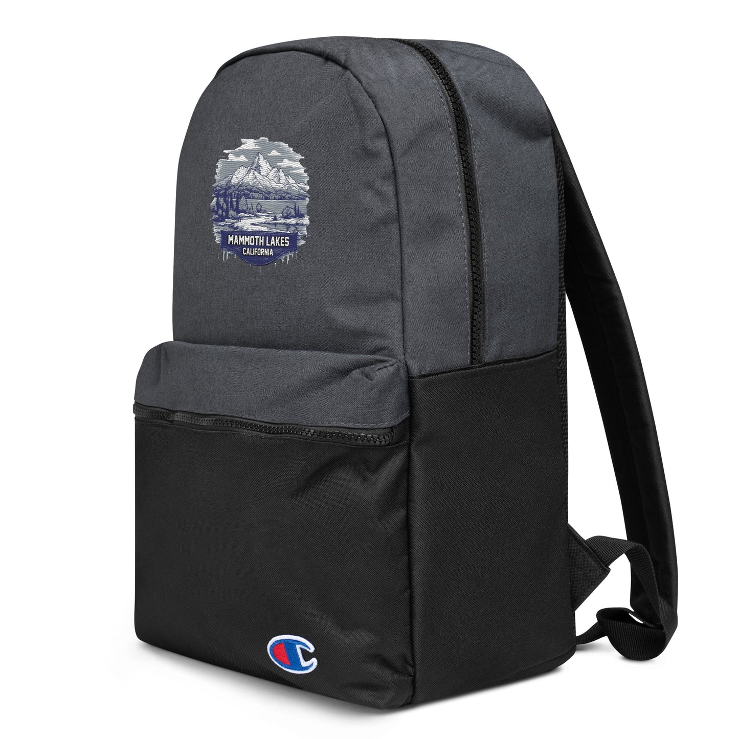 Mammoth Lakes California Souvenir Embroidered Champion Backpack