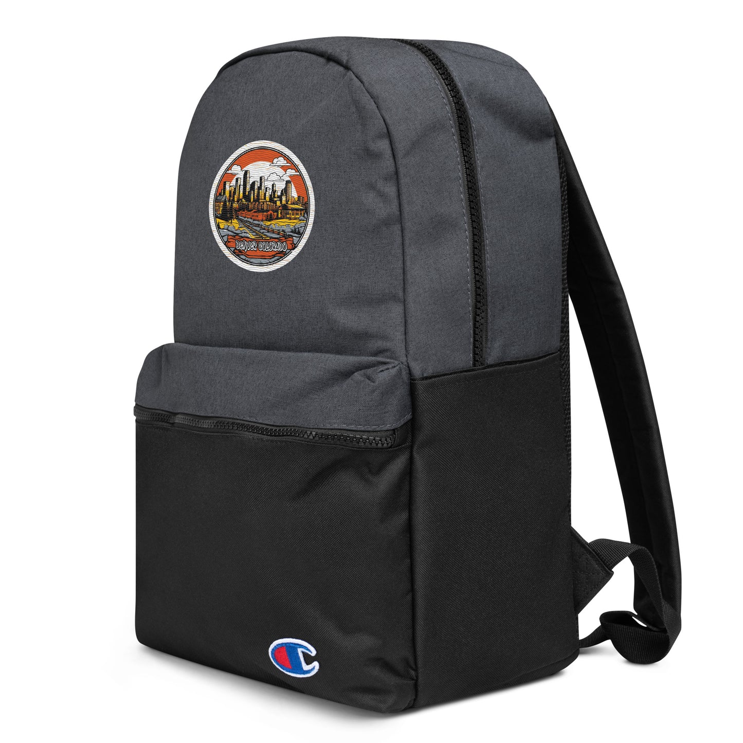 Denver Colorado Souvenir Embroidered Champion Backpack