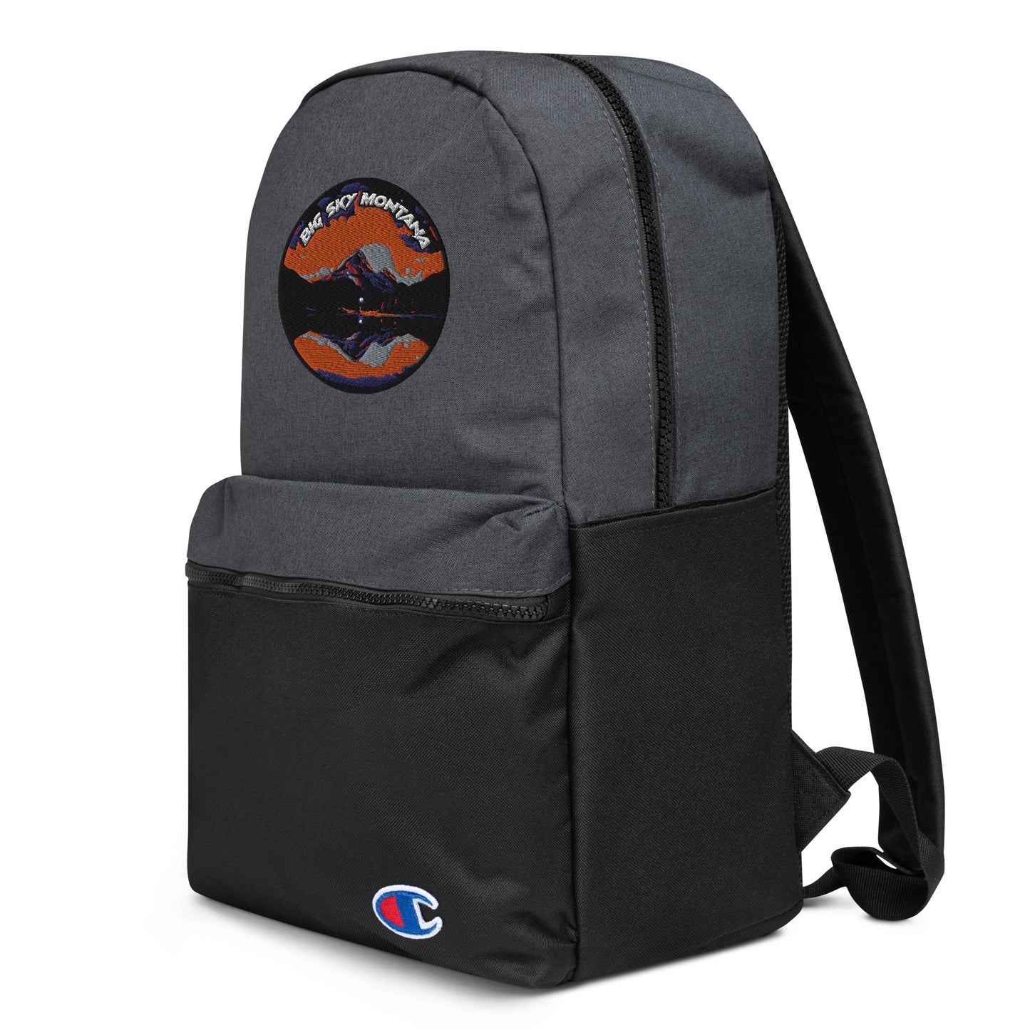 Big Sky Montana Souvenir Embroidered Champion Backpack