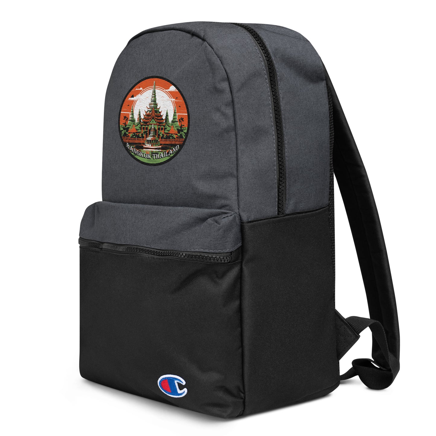 Bangkok Thailand Souvenir Embroidered Champion Backpack