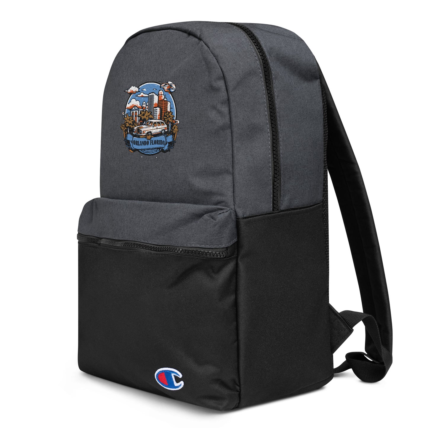 Orlando Florida Souvenir Embroidered Champion Backpack