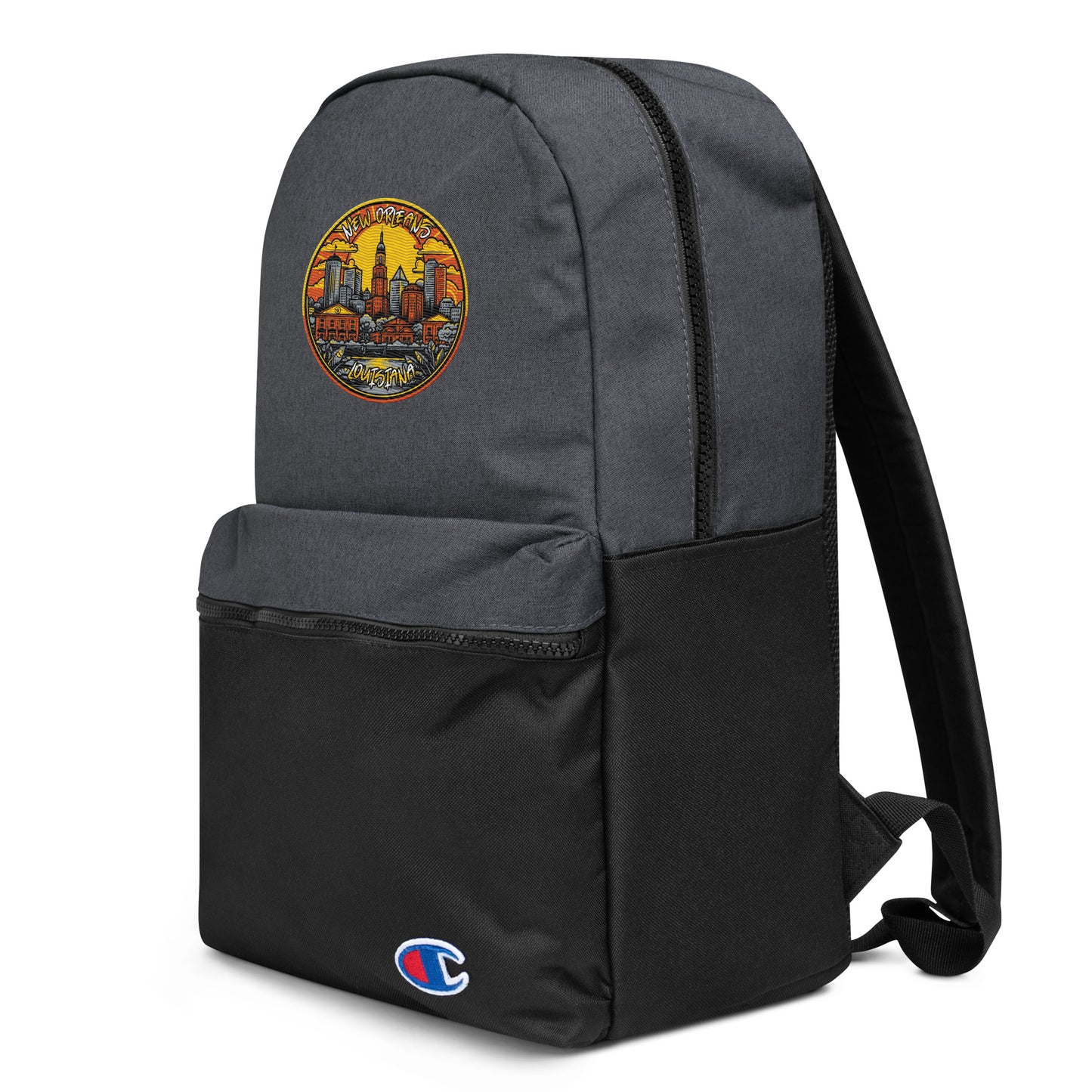 New Orleans Louisiana Souvenir Embroidered Champion Backpack