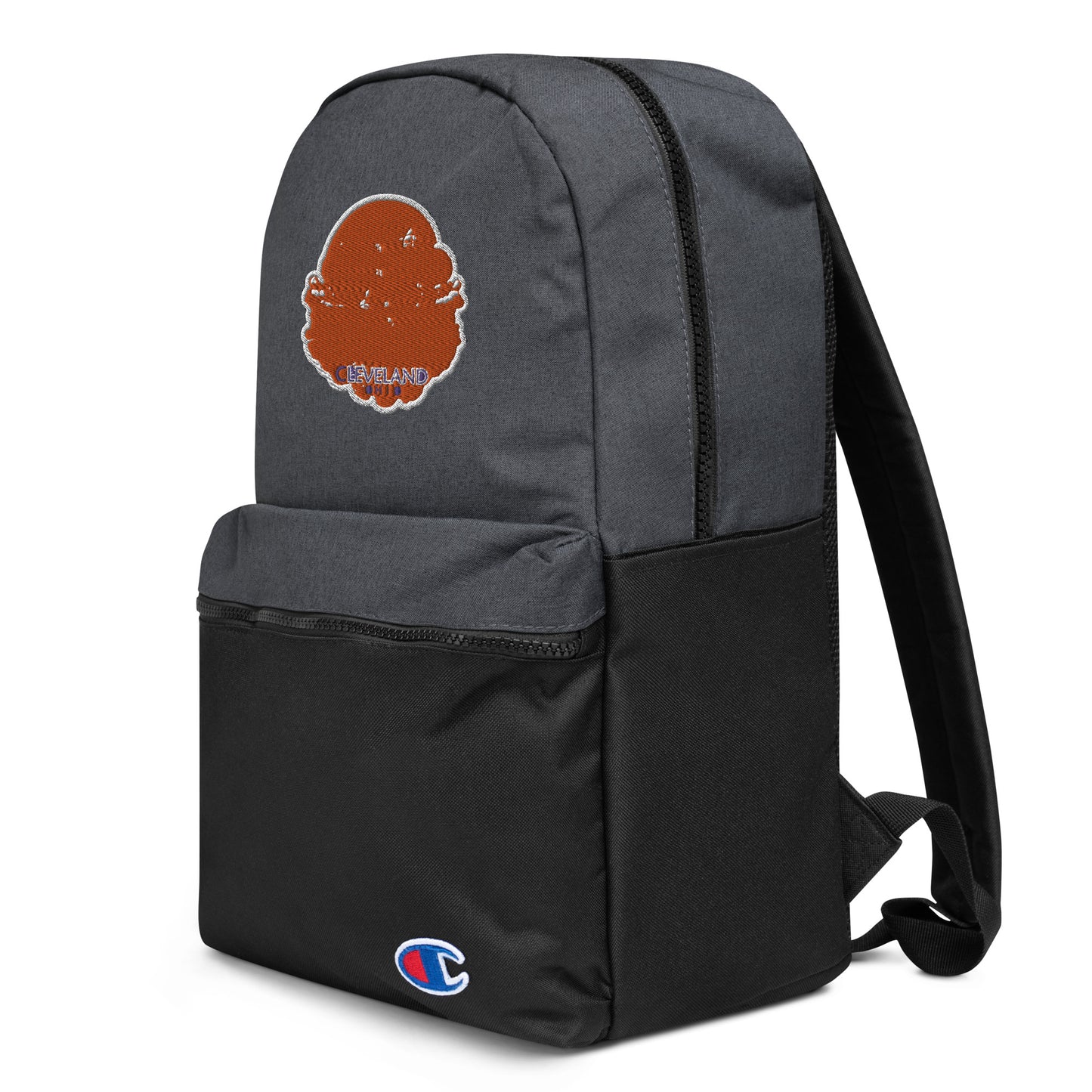 Cleveland Ohio Souvenir Embroidered Champion Backpack