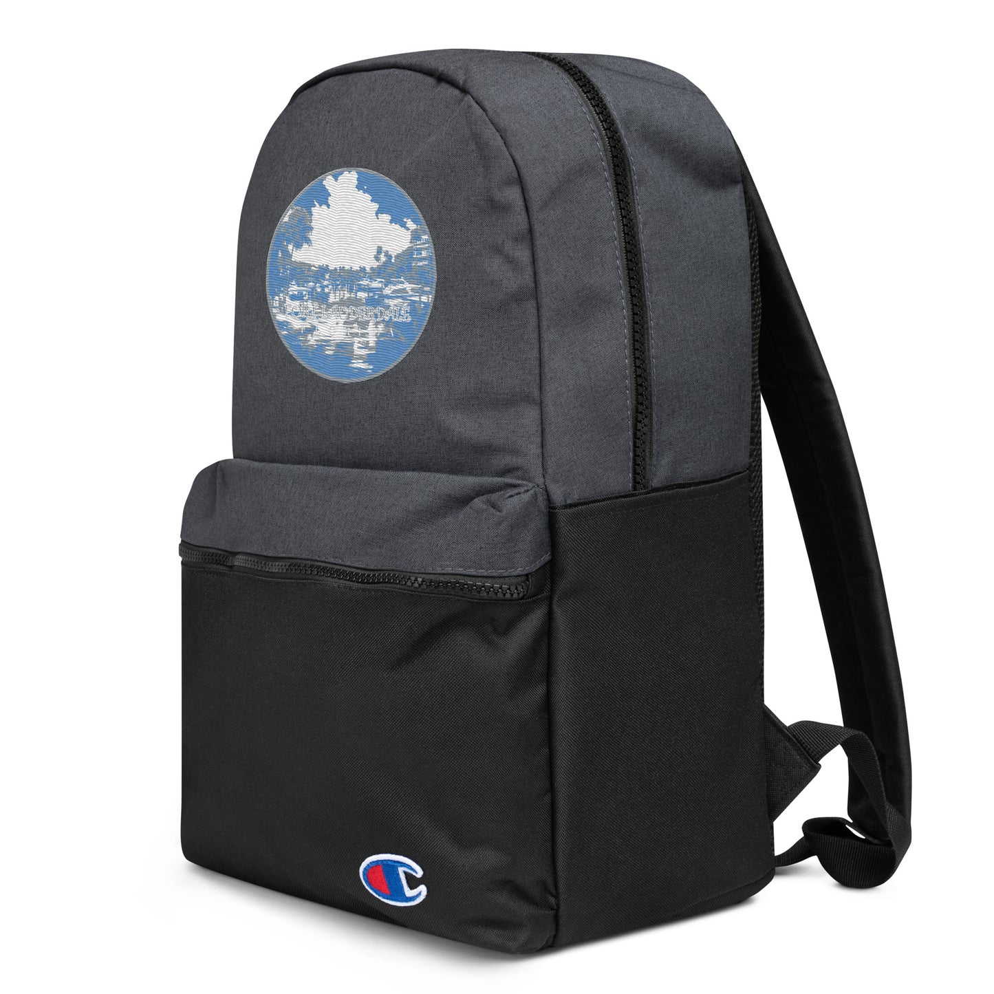 Fort Lauderdale Florida Souvenir Embroidered Champion Backpack