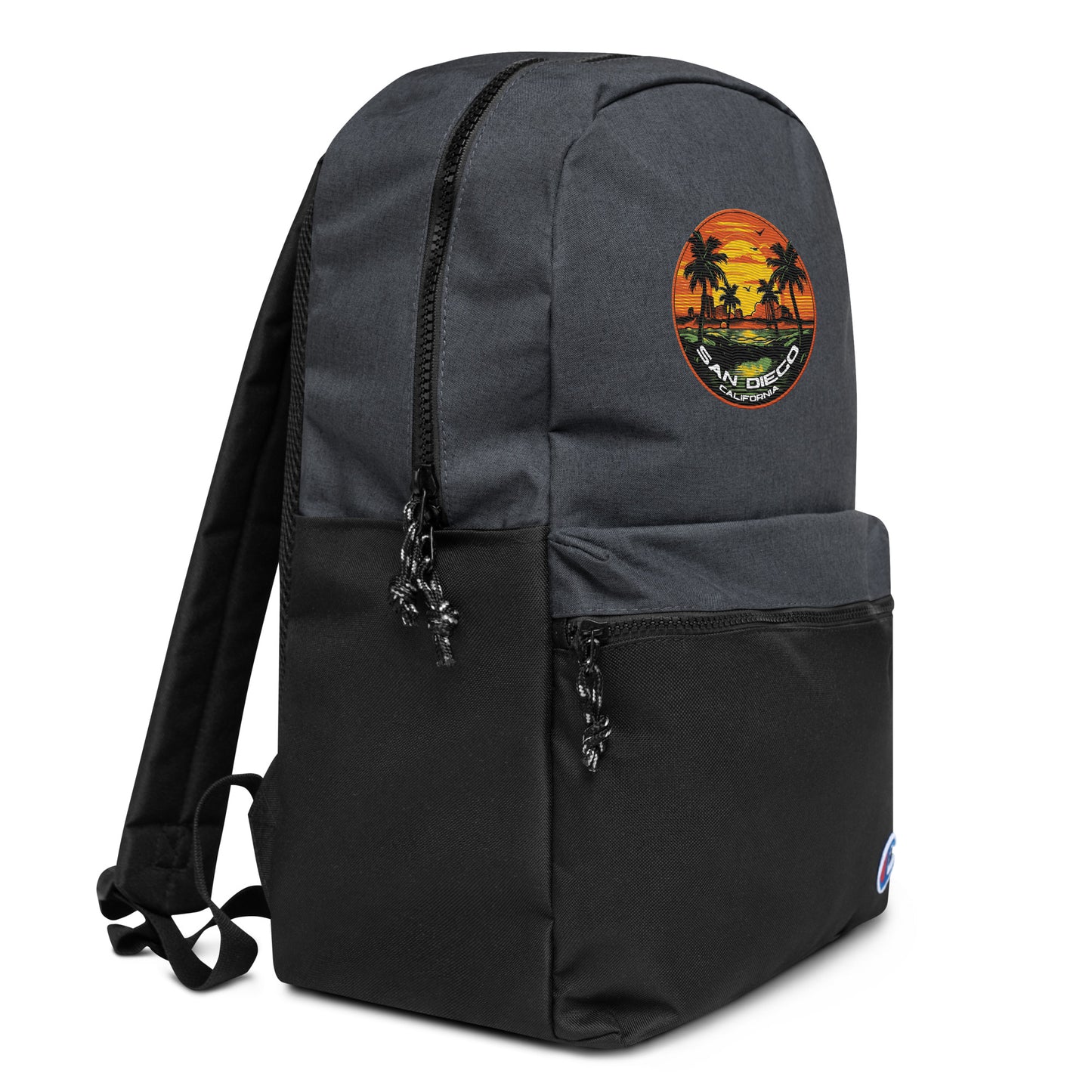 San Diego California Souvenir Embroidered Champion Backpack