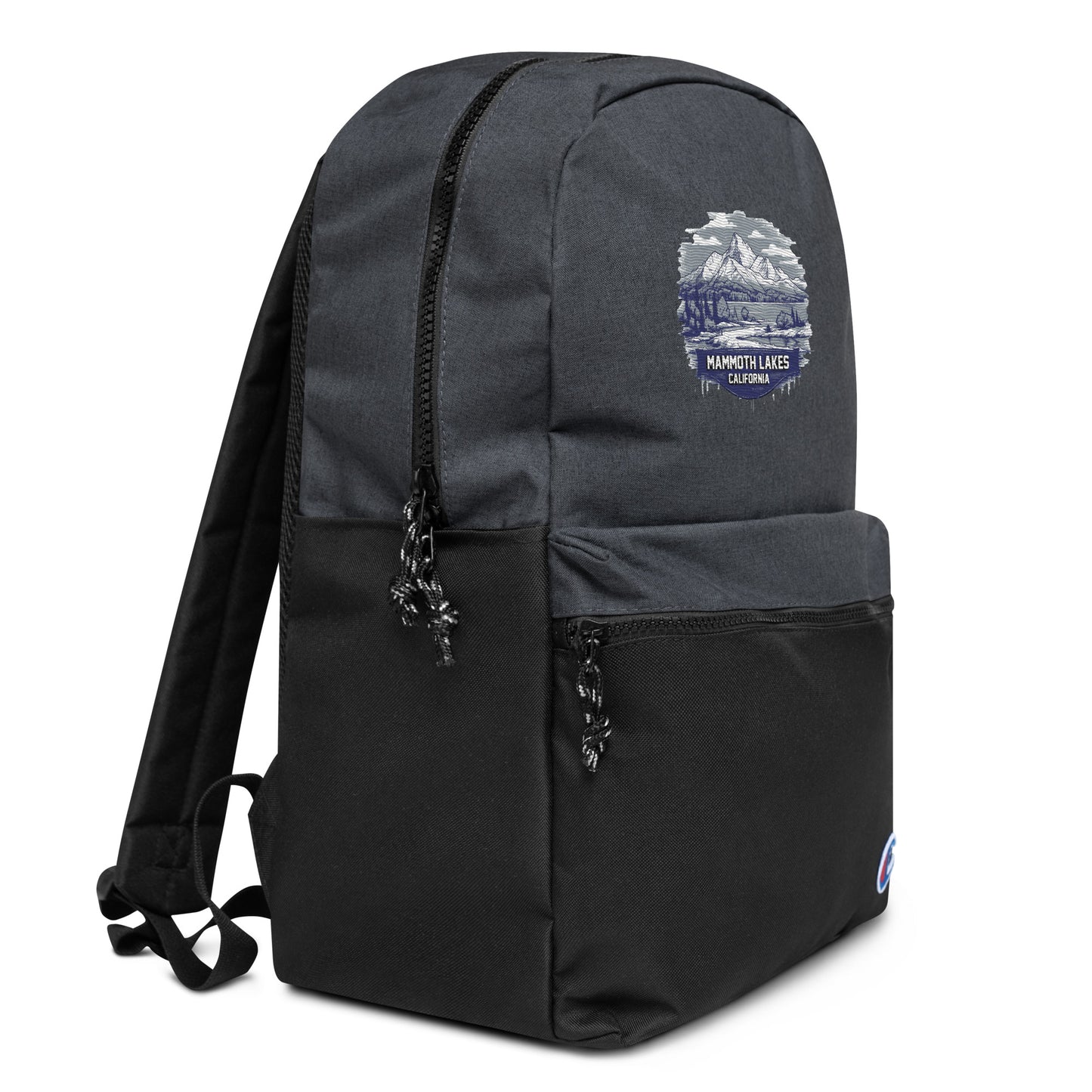 Mammoth Lakes California Souvenir Embroidered Champion Backpack