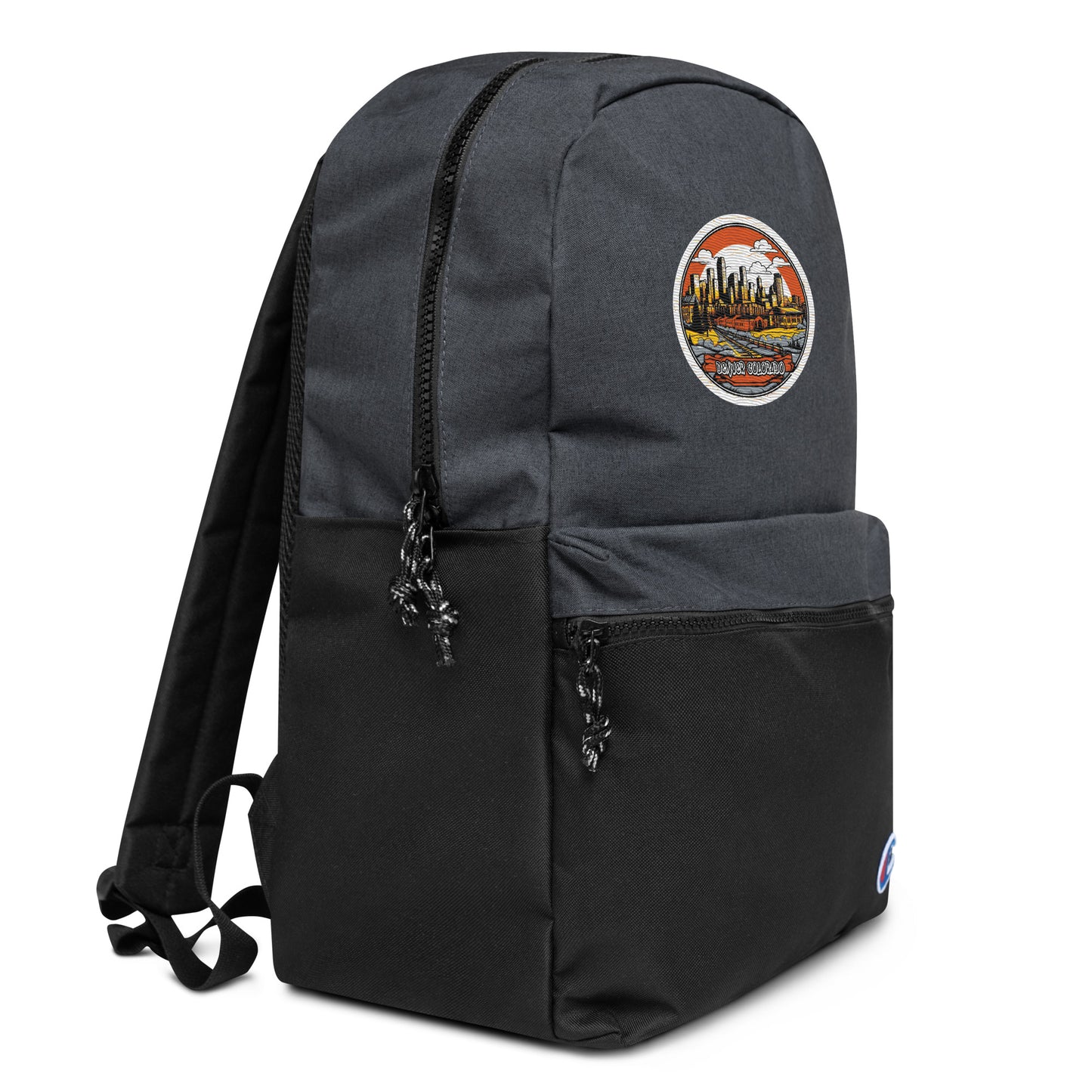 Denver Colorado Souvenir Embroidered Champion Backpack