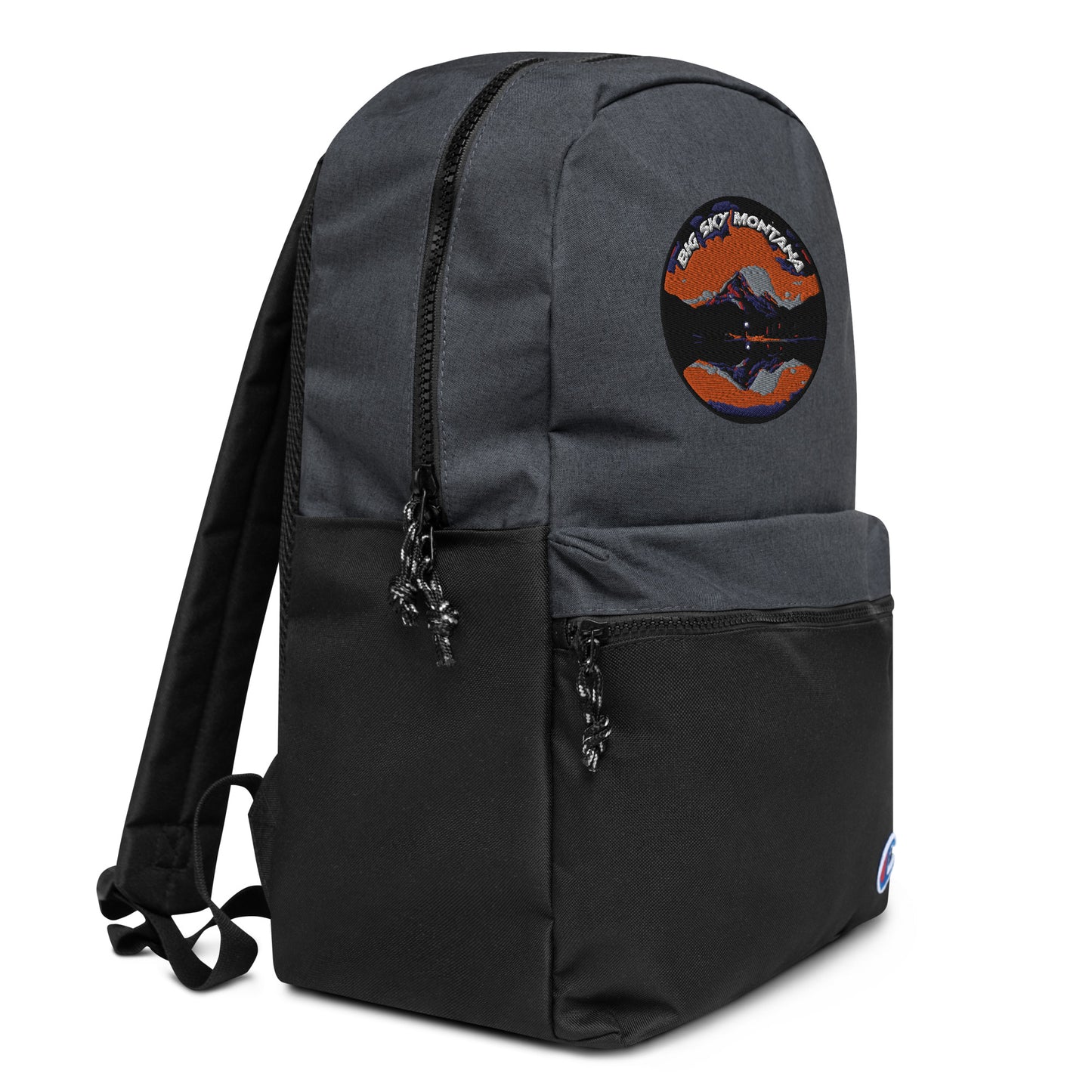 Big Sky Montana Souvenir Embroidered Champion Backpack