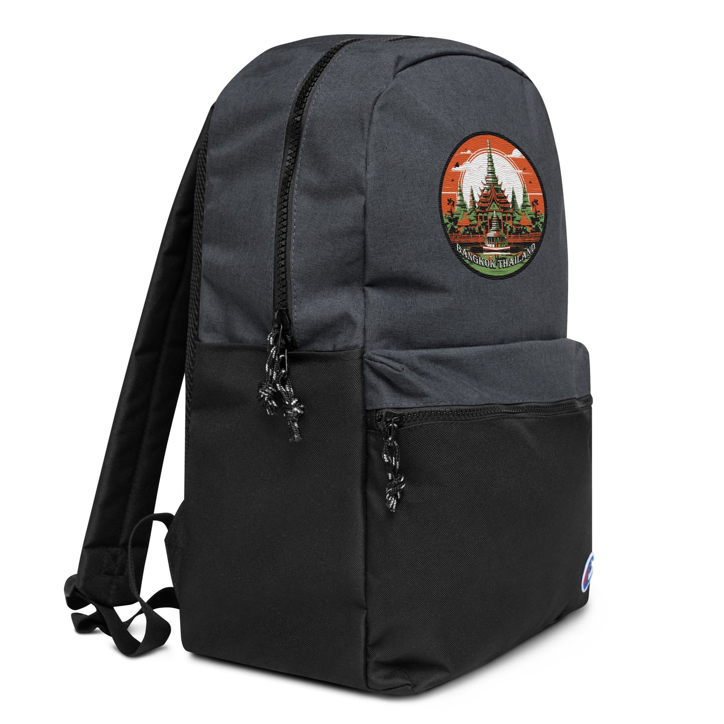 Bangkok Thailand Souvenir Embroidered Champion Backpack