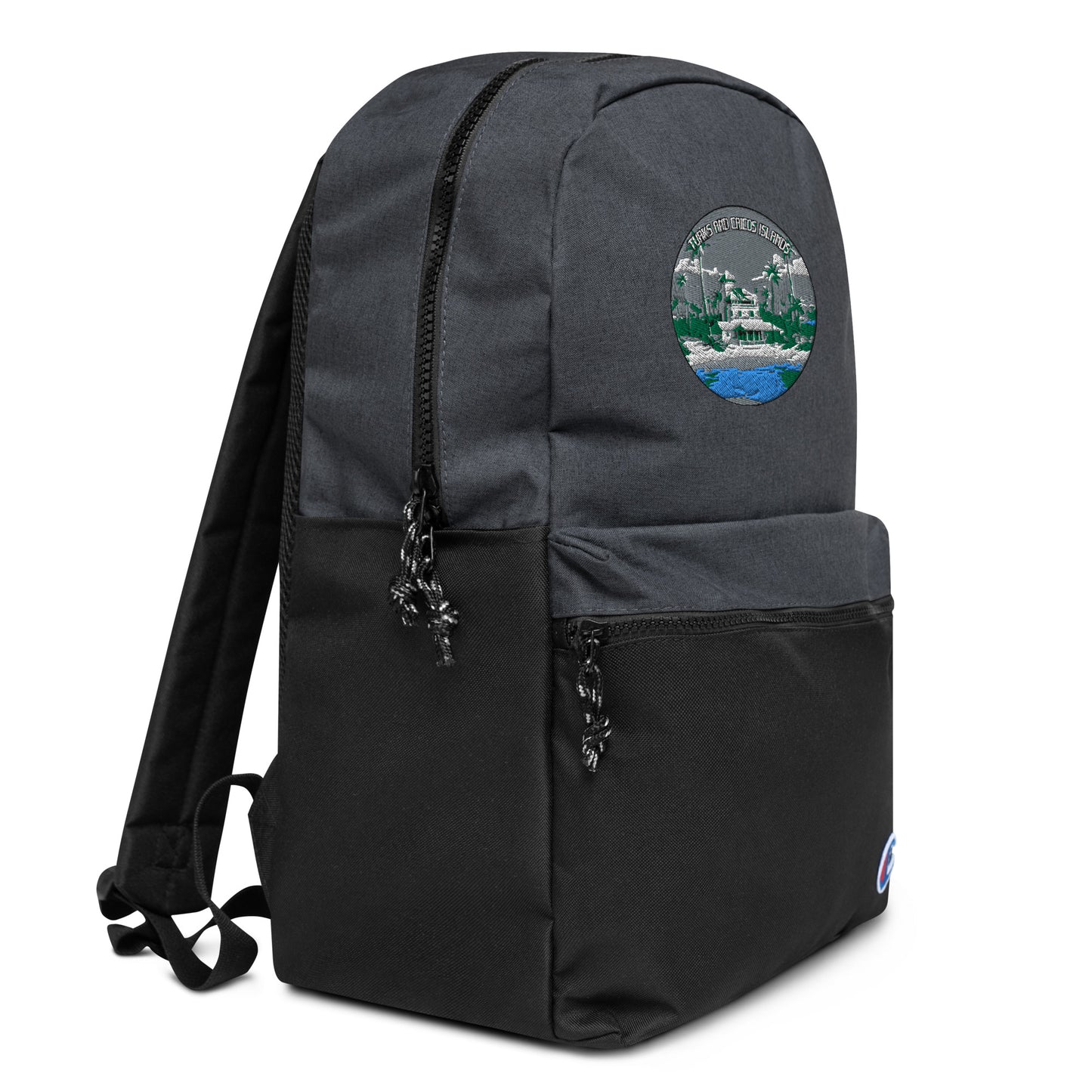 Turks and Caicos Islands Souvenir Embroidered Champion Backpack