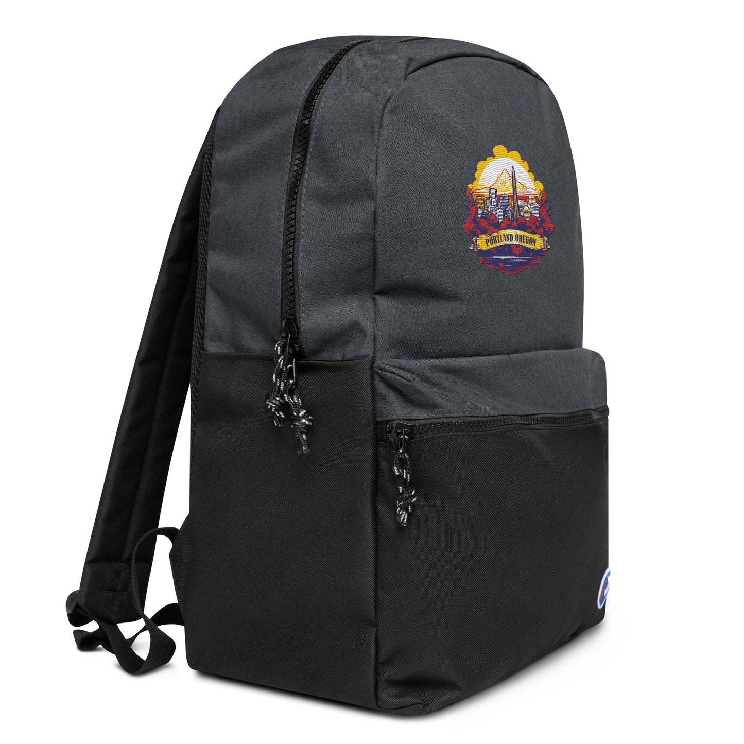 Portland Oregon Souvenir Embroidered Champion Backpack