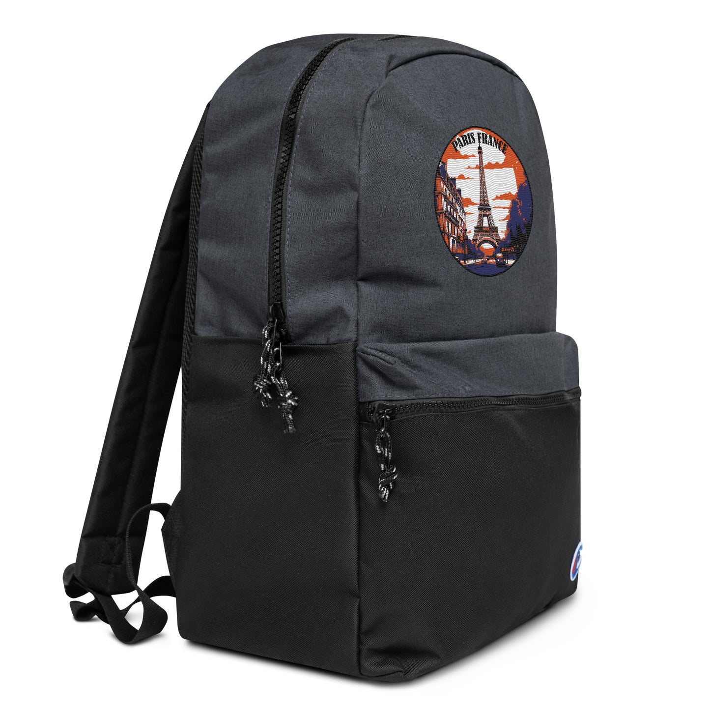 Paris France Souvenir Embroidered Champion Backpack