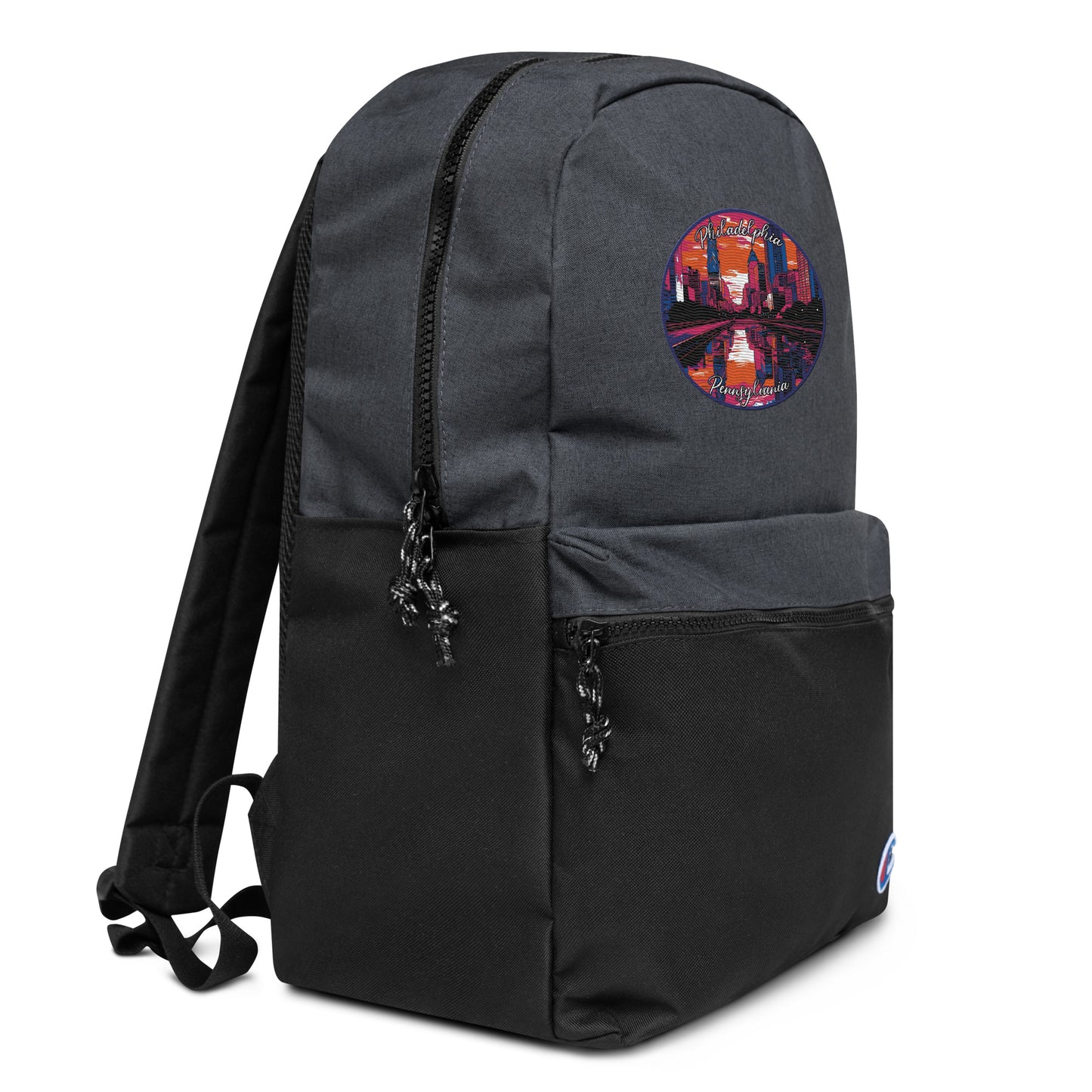 Philadelphia Pennsylvania Souvenir Embroidered Champion Backpack