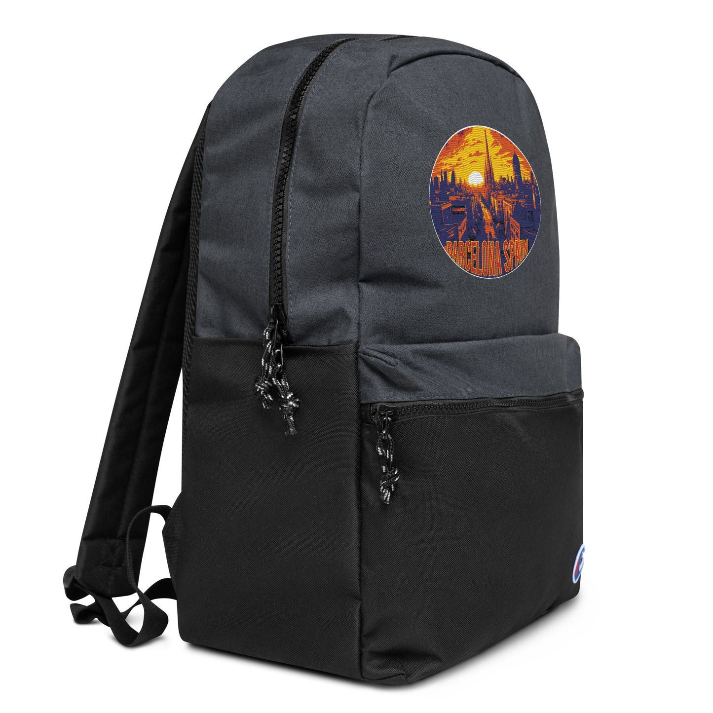 Barcelona Spain Souvenir Embroidered Champion Backpack