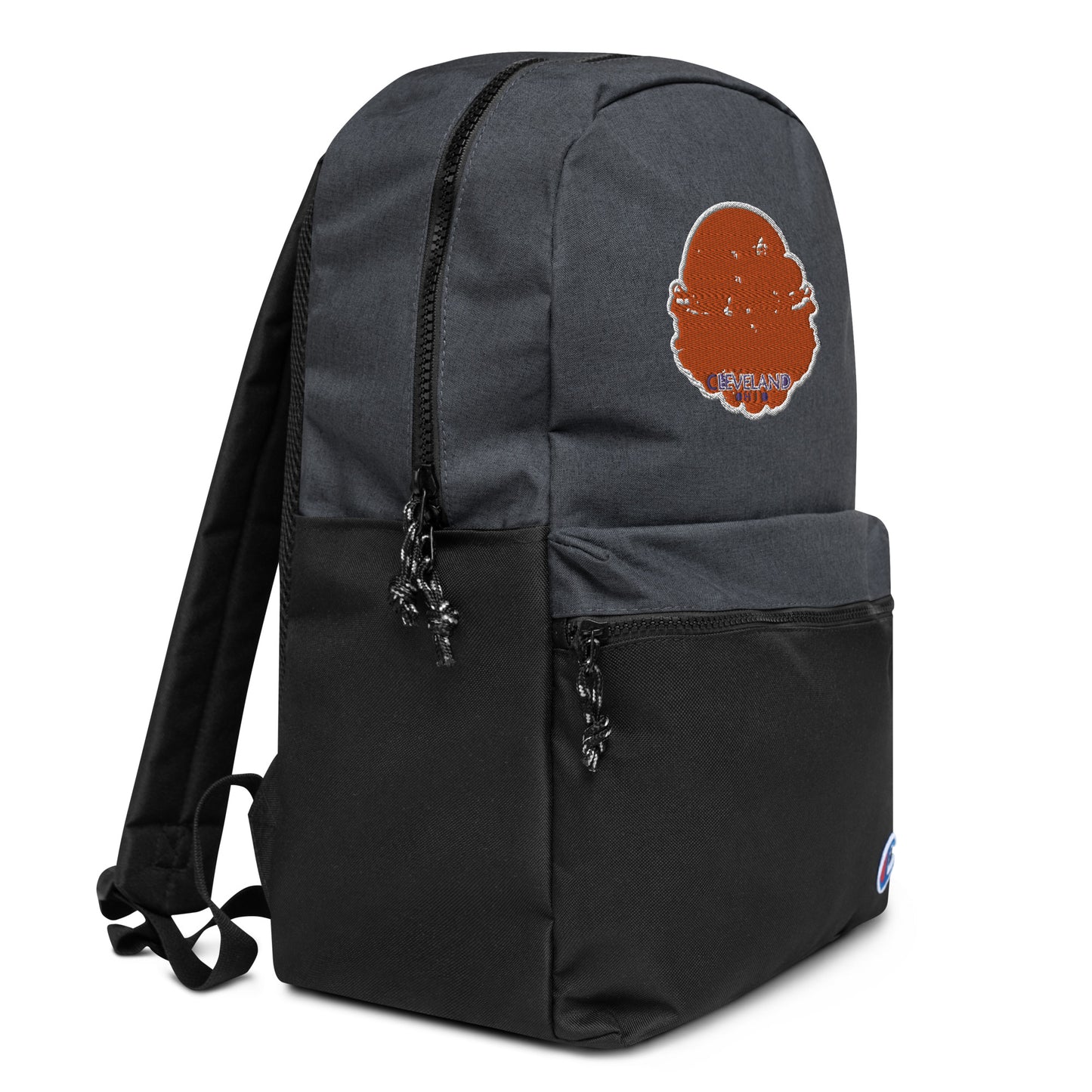 Cleveland Ohio Souvenir Embroidered Champion Backpack