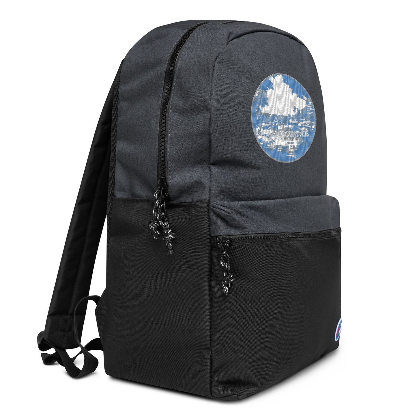 Fort Lauderdale Florida Souvenir Embroidered Champion Backpack