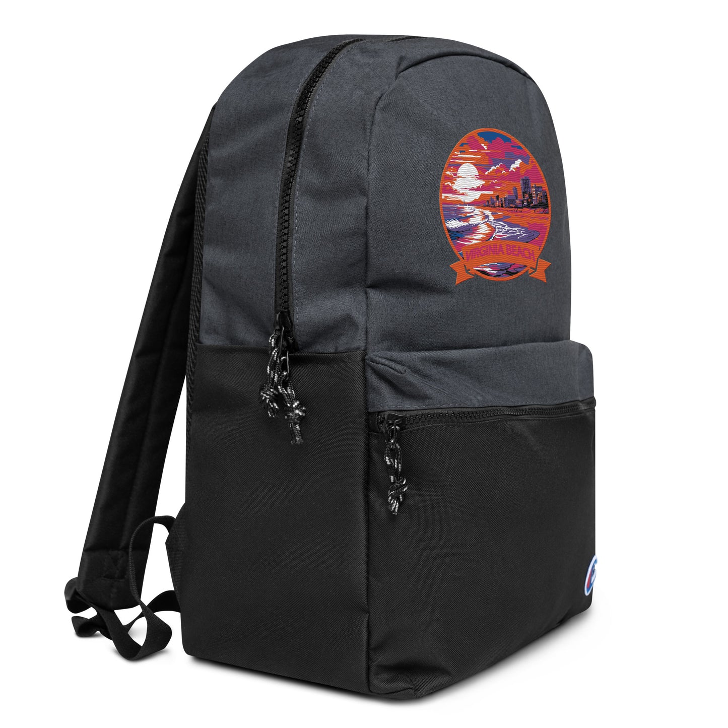 Virginia Beach Virginia Souvenir Embroidered Champion Backpack