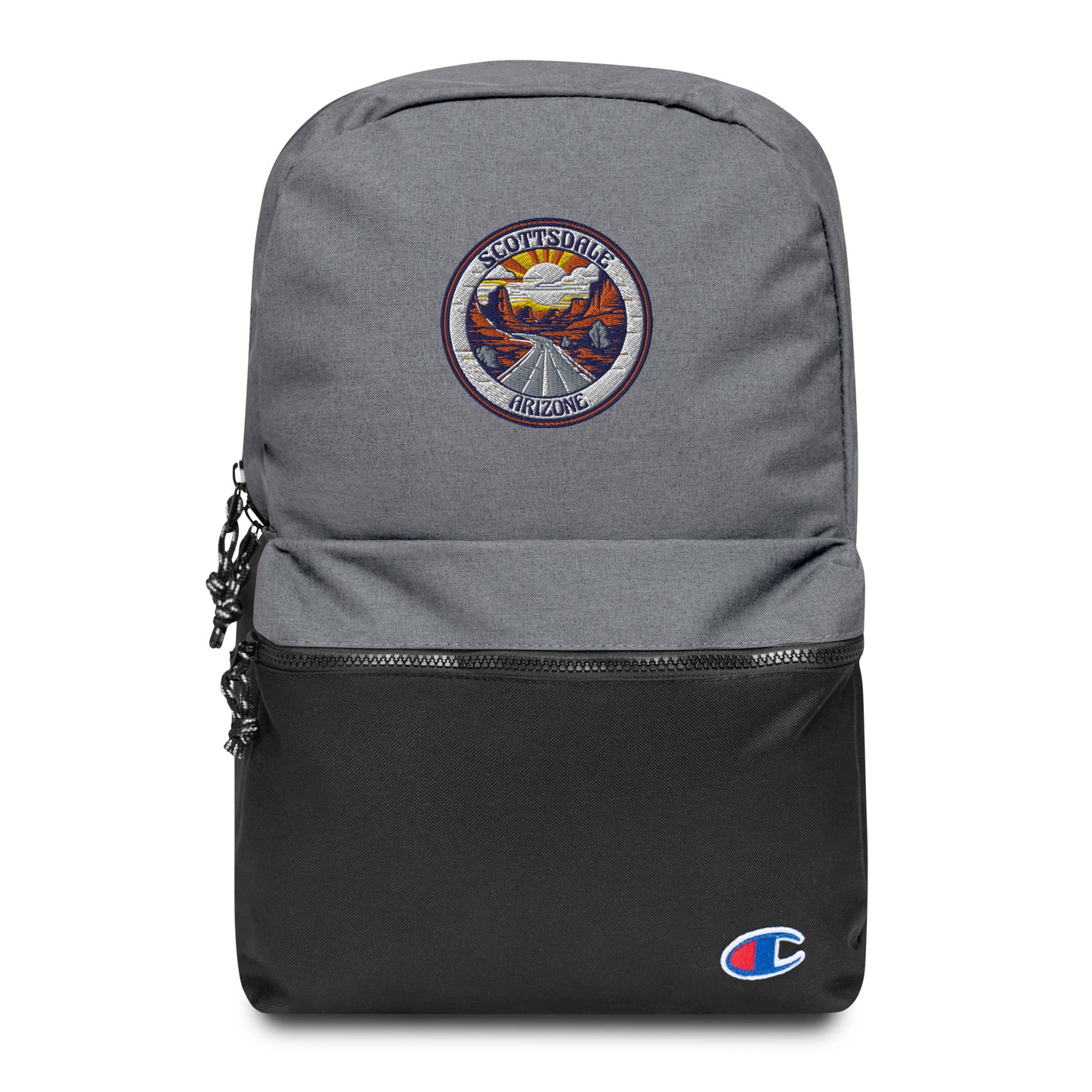 Scottsdale Arizona Souvenir Embroidered Champion Backpack