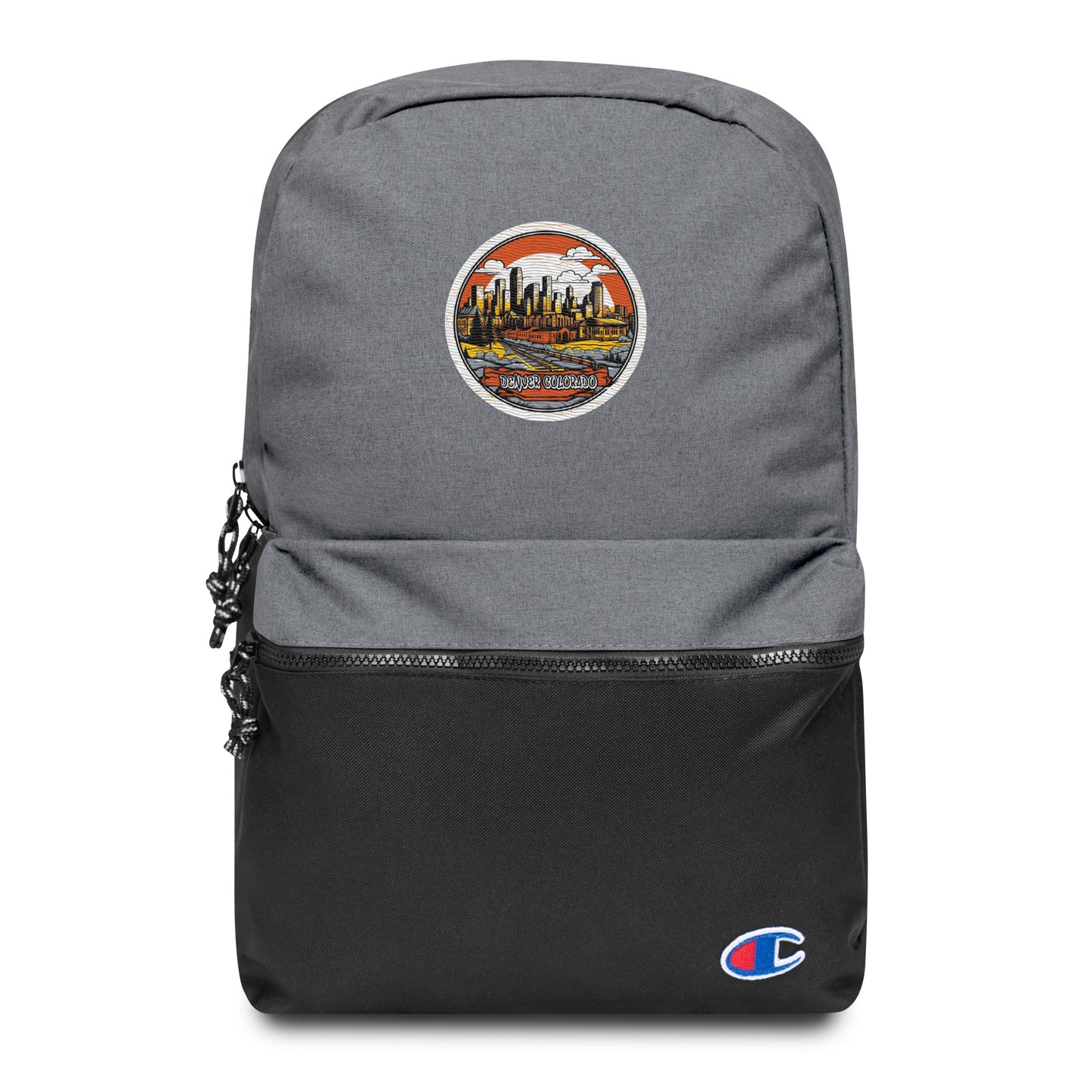 Denver Colorado Souvenir Embroidered Champion Backpack