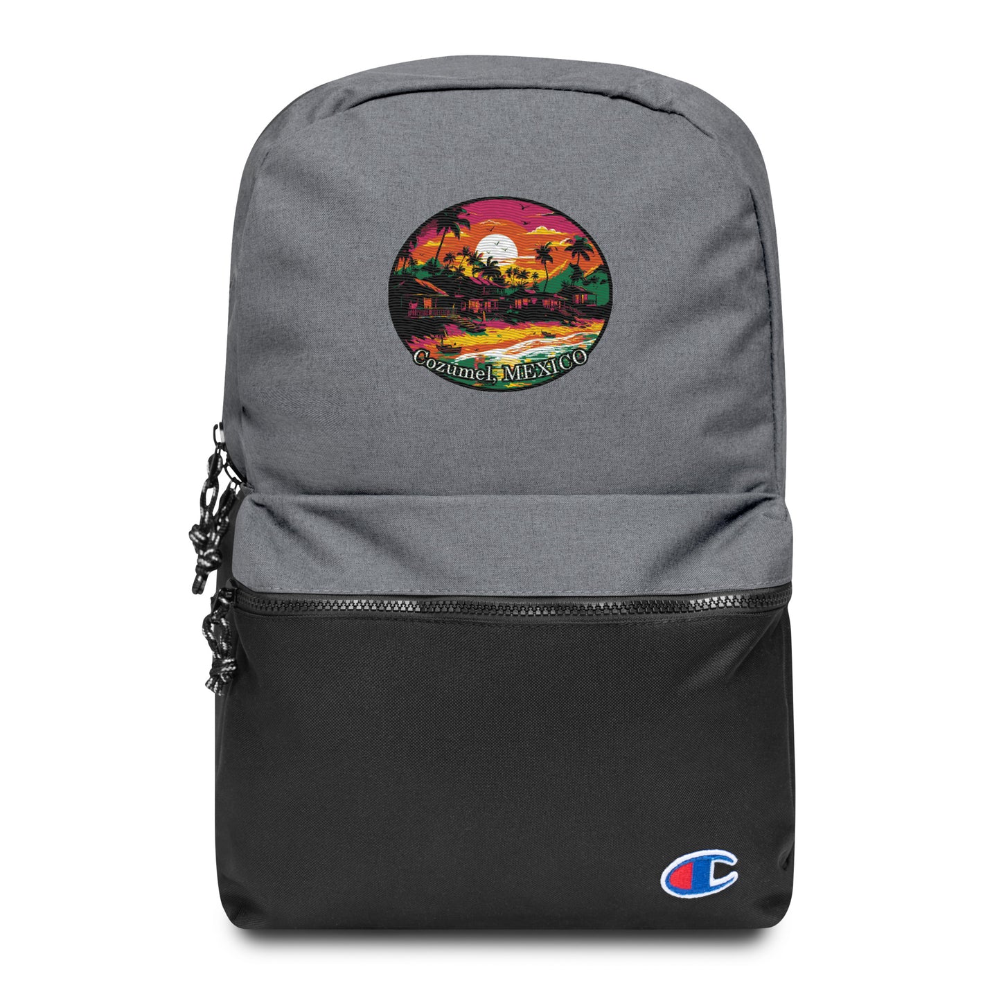 Cozumel MEXICO Souvenir Embroidered Champion Backpack