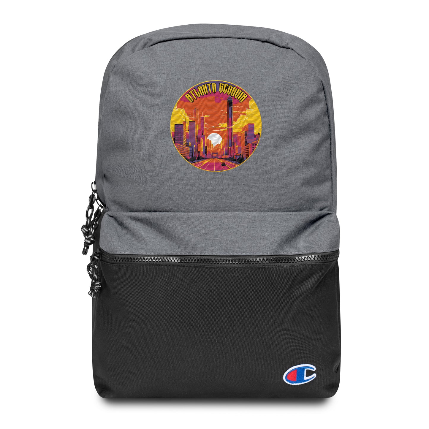 Atlanta Georgia Souvenir Embroidered Champion Backpack