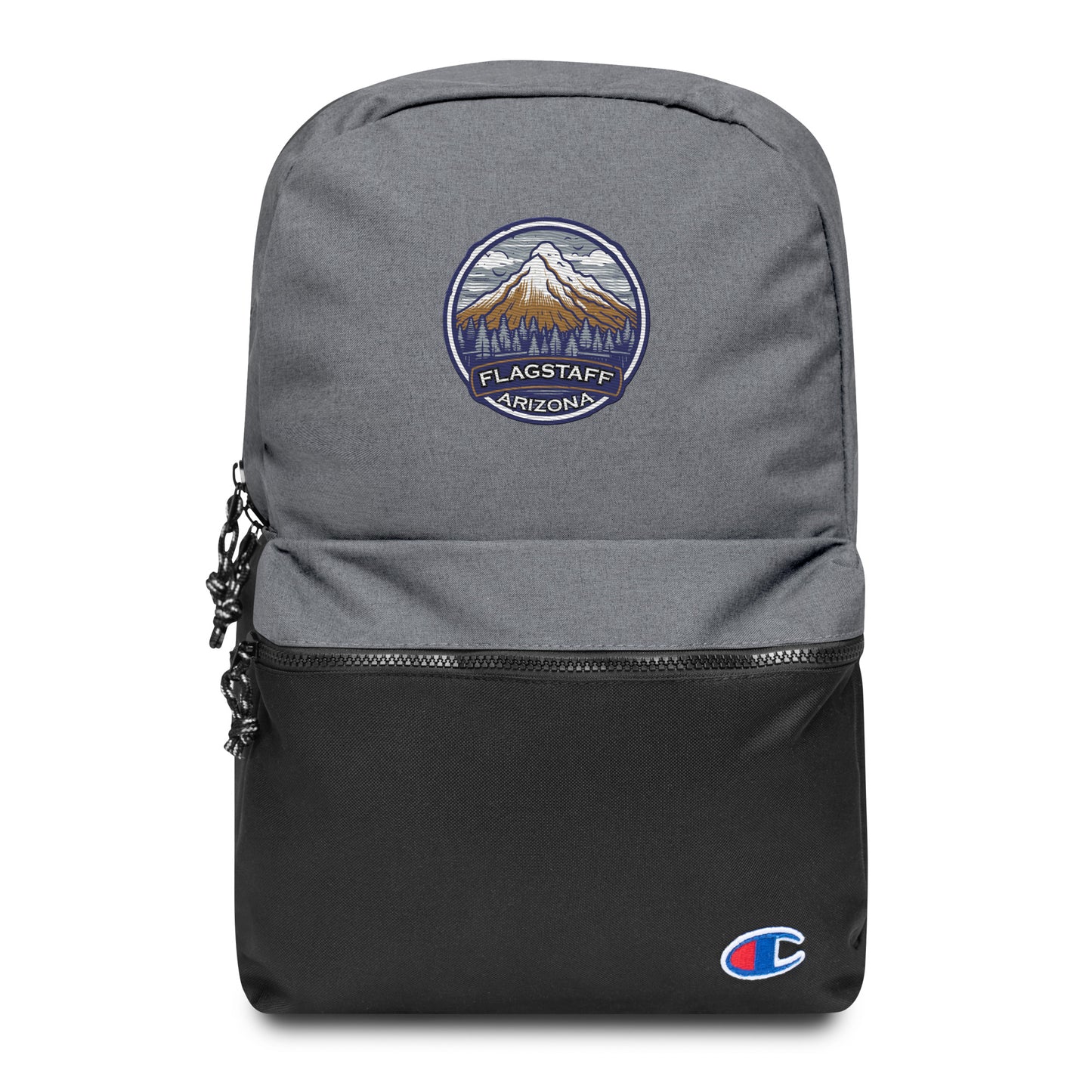 Flagstaff Arizona Souvenir Embroidered Champion Backpack