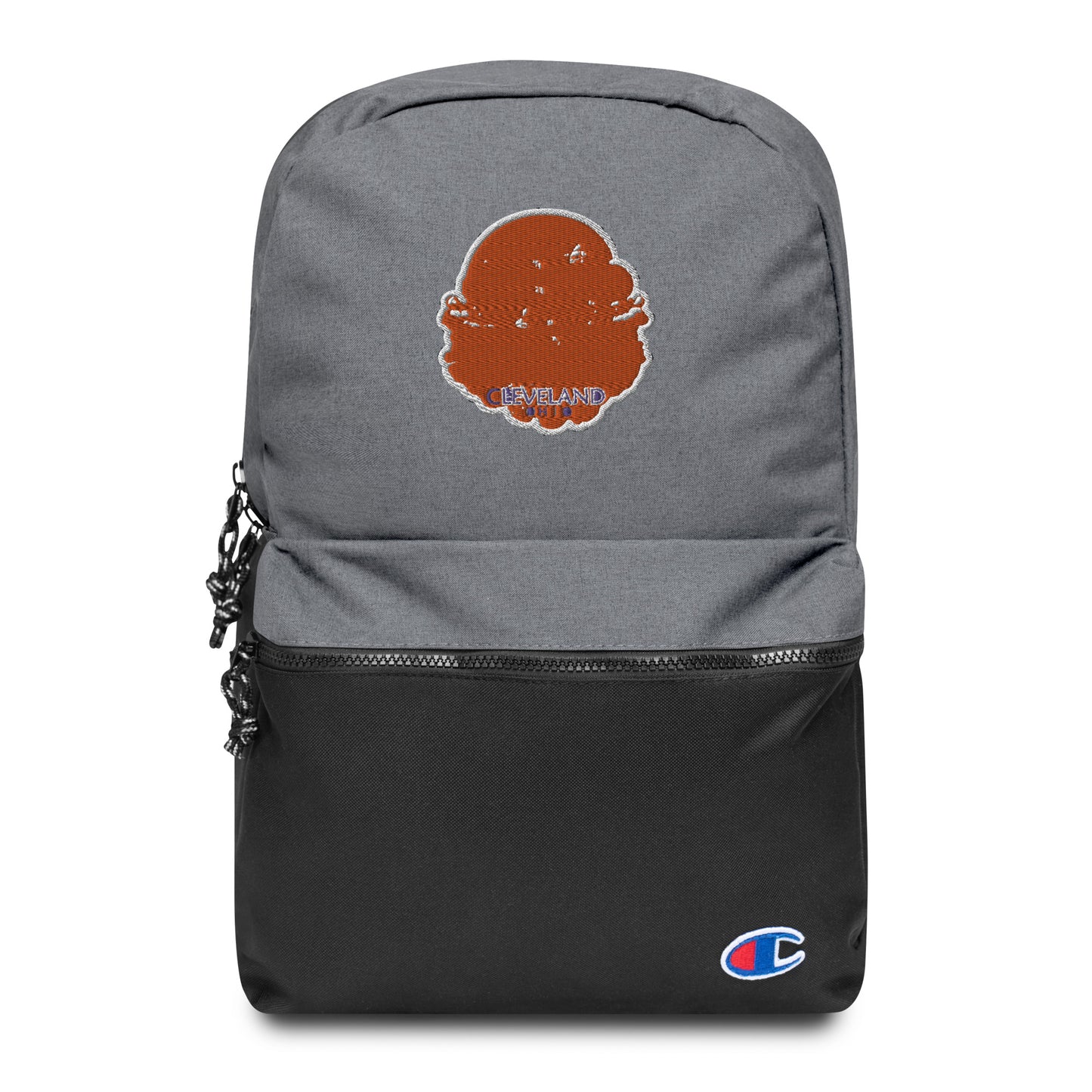 Cleveland Ohio Souvenir Embroidered Champion Backpack