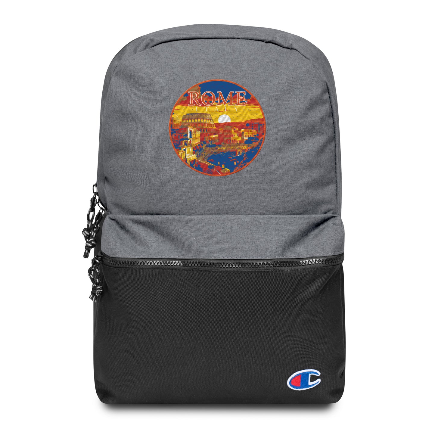 Rome Italy Souvenir Embroidered Champion Backpack