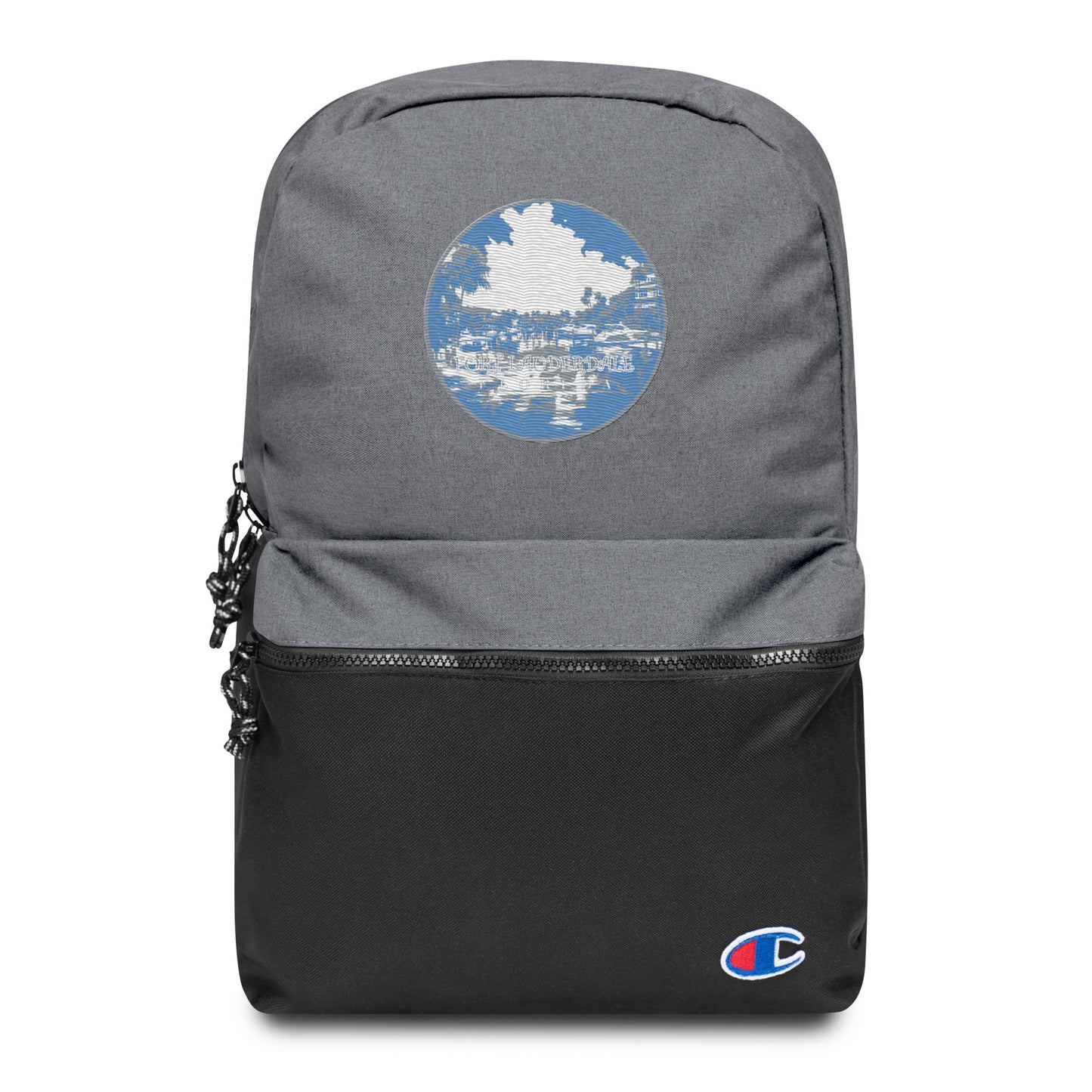 Fort Lauderdale Florida Souvenir Embroidered Champion Backpack