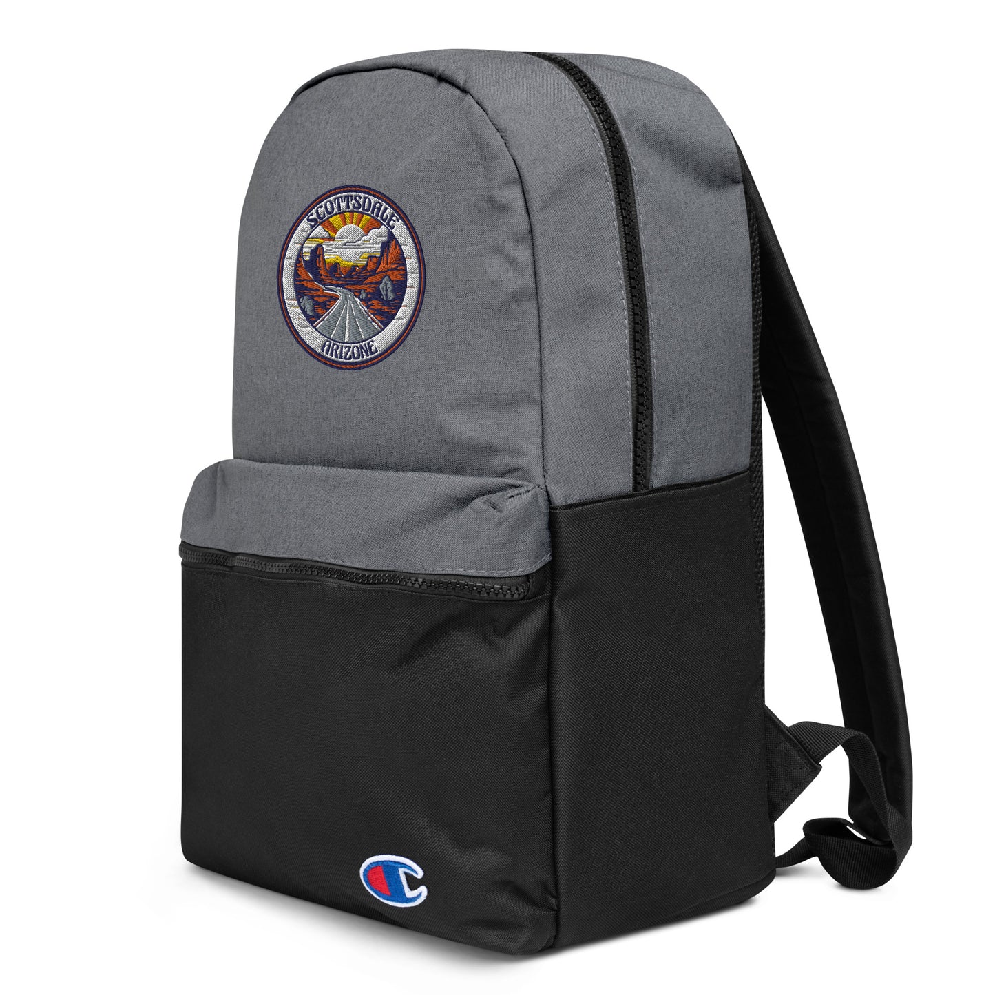 Scottsdale Arizona Souvenir Embroidered Champion Backpack