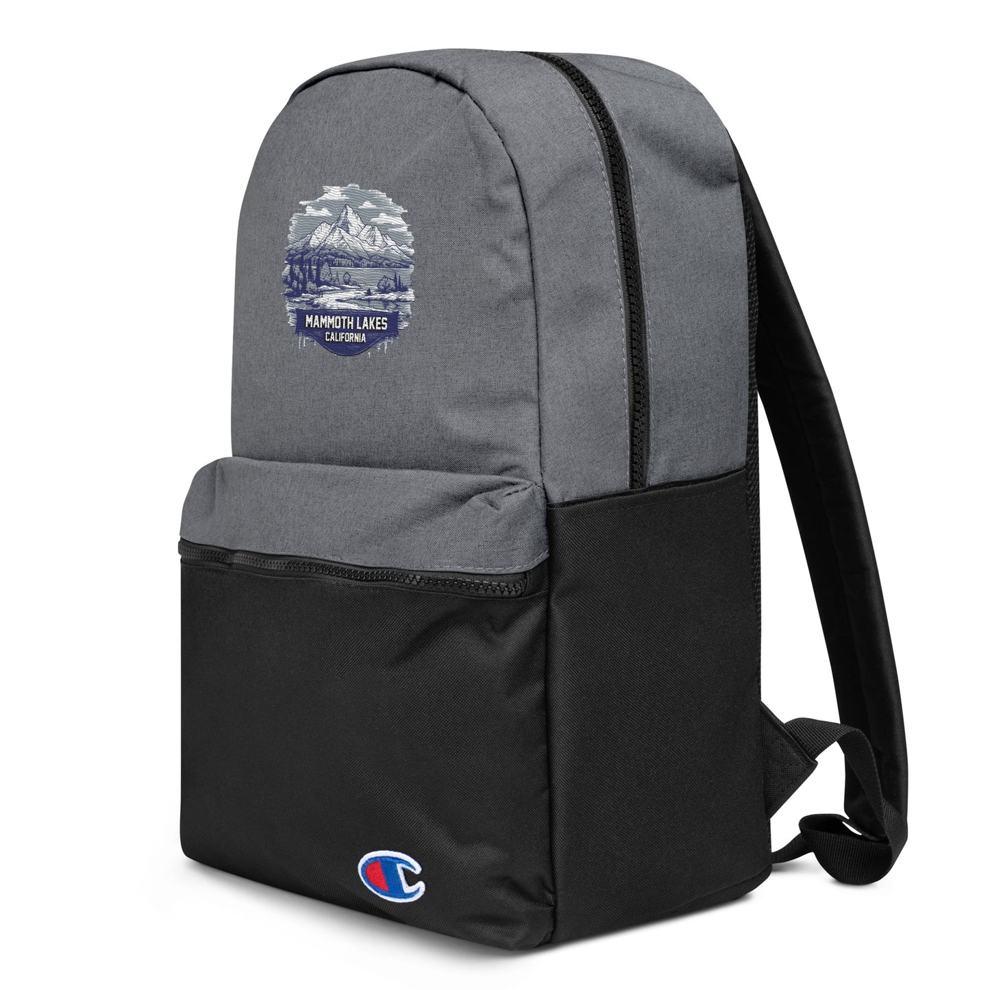 Mammoth Lakes California Souvenir Embroidered Champion Backpack