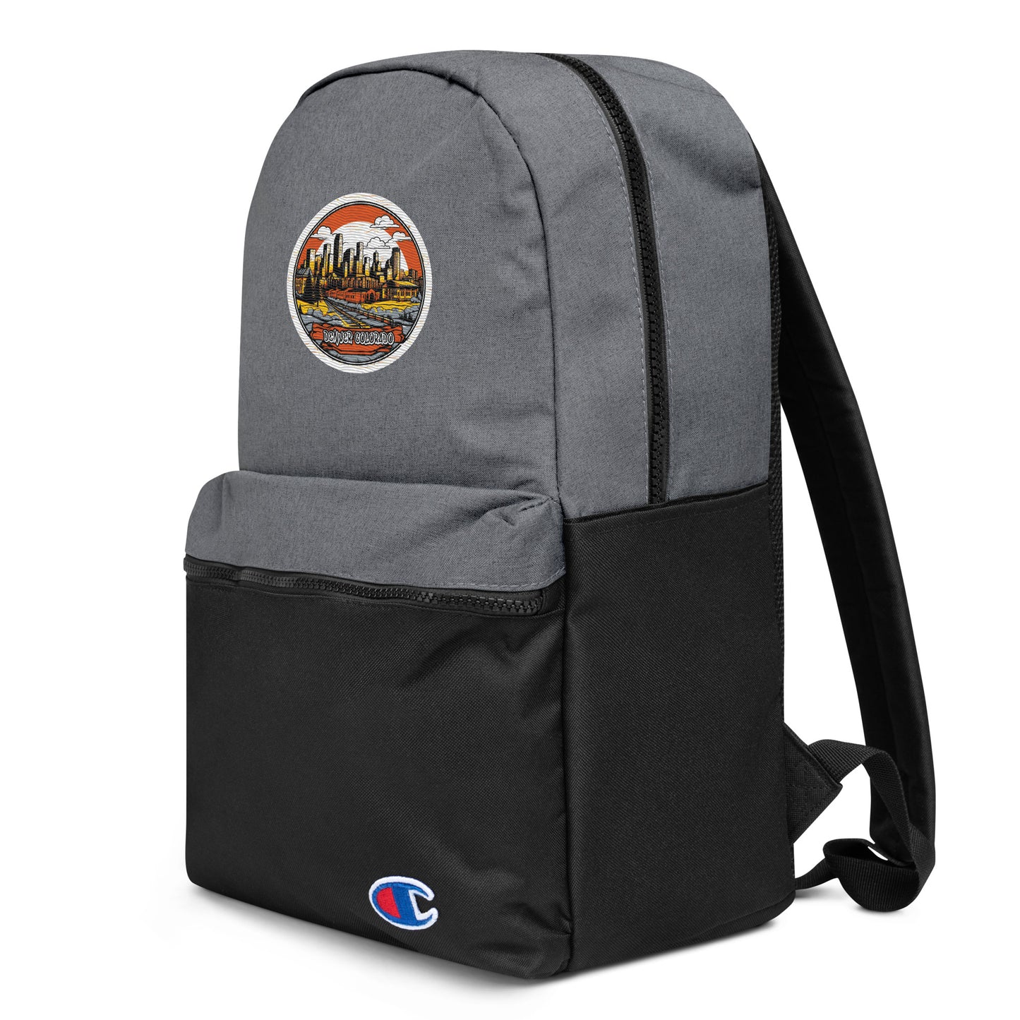 Denver Colorado Souvenir Embroidered Champion Backpack