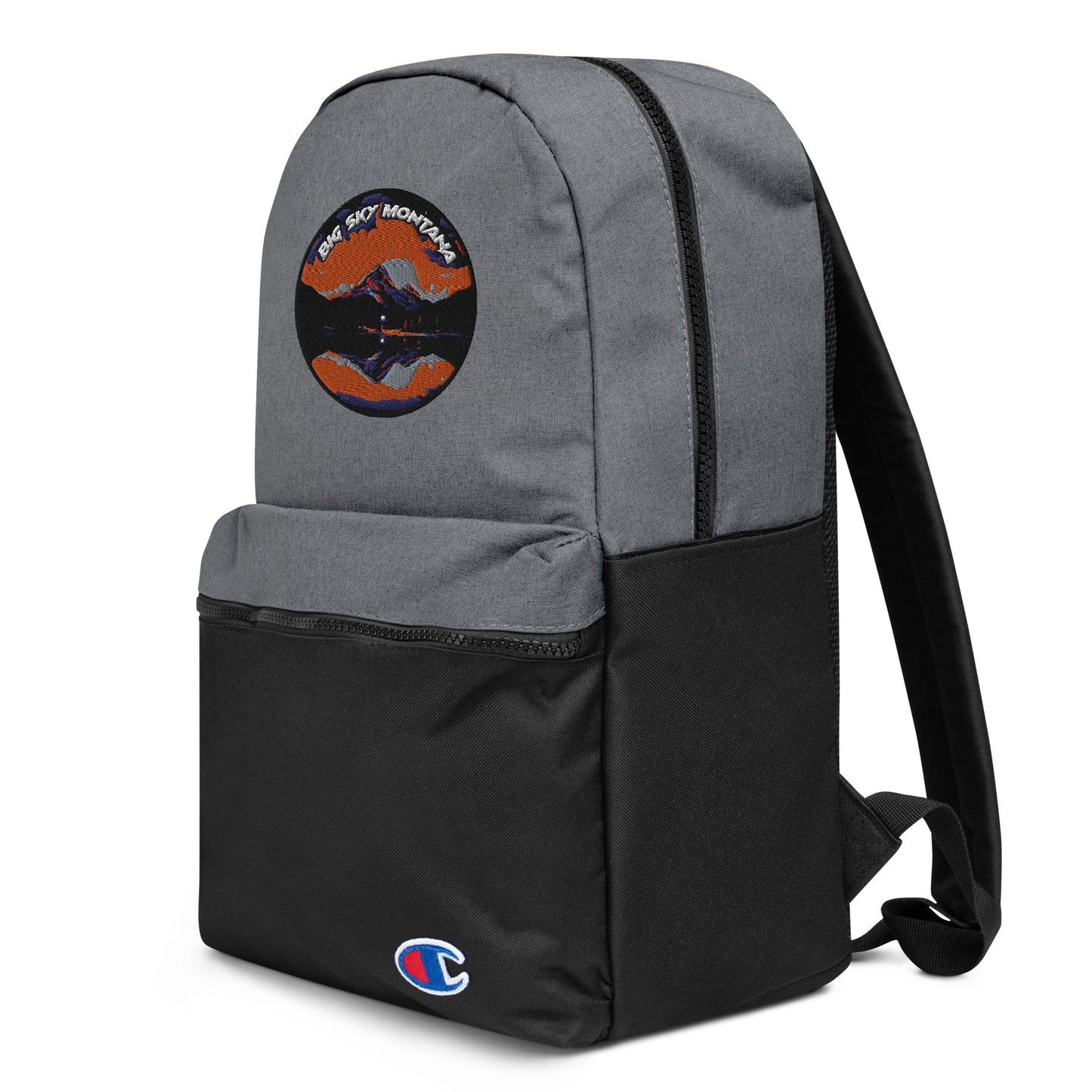 Big Sky Montana Souvenir Embroidered Champion Backpack